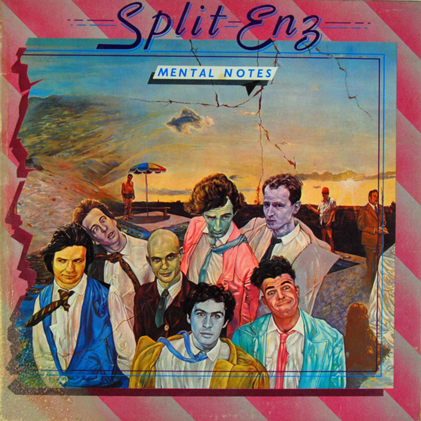 Split Enz Mental Notes Vinyl Record