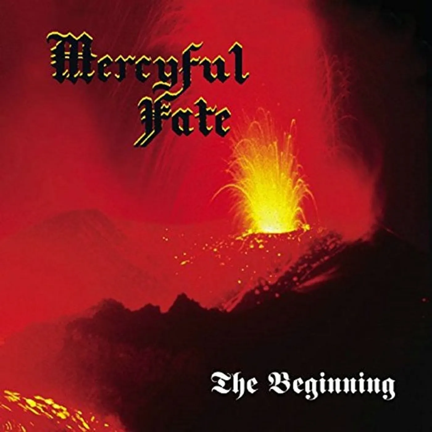 Mercyful Fate BEGINNING (AMBER VINYL) Vinyl Record