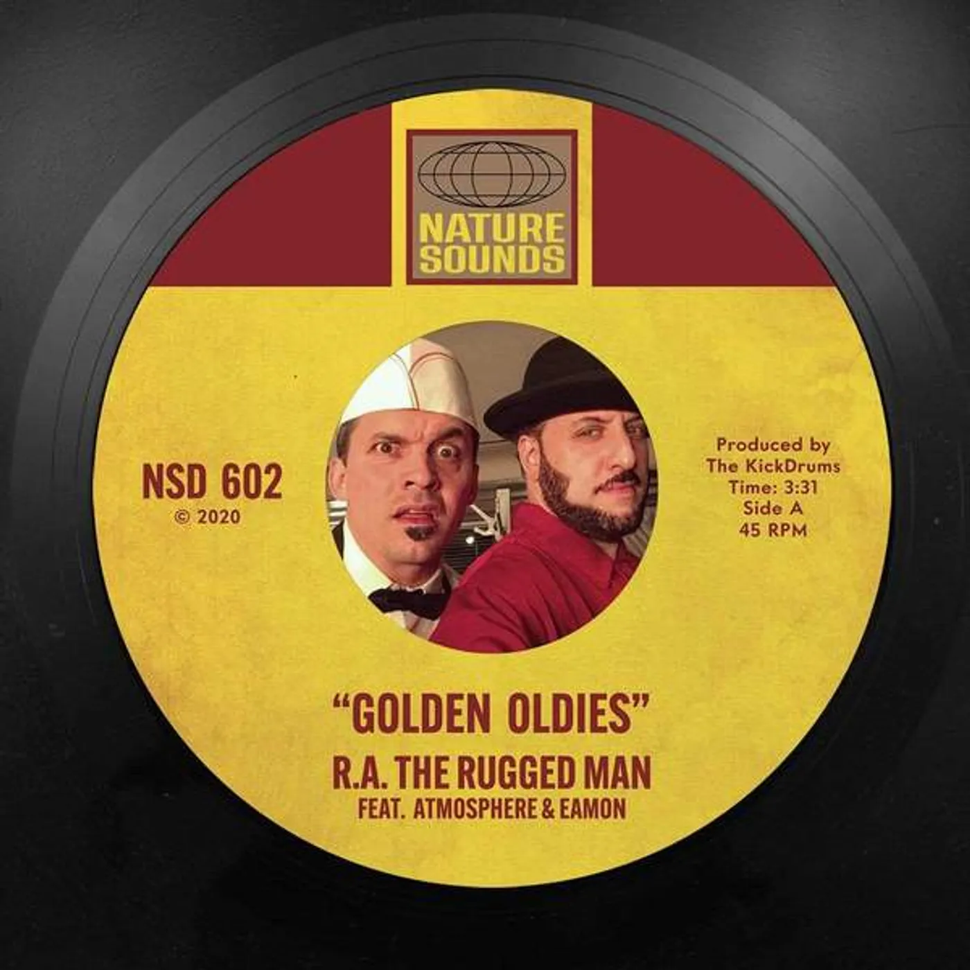 R.A. The Rugged Man GOLDEN OLDIES / IT'S GONE Vinyl Record