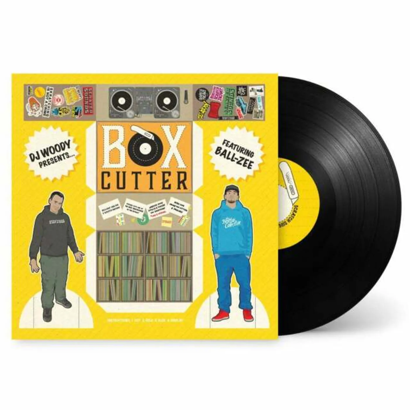 Dj Woody / Ball-Zee BOX CUTTER Vinyl Record