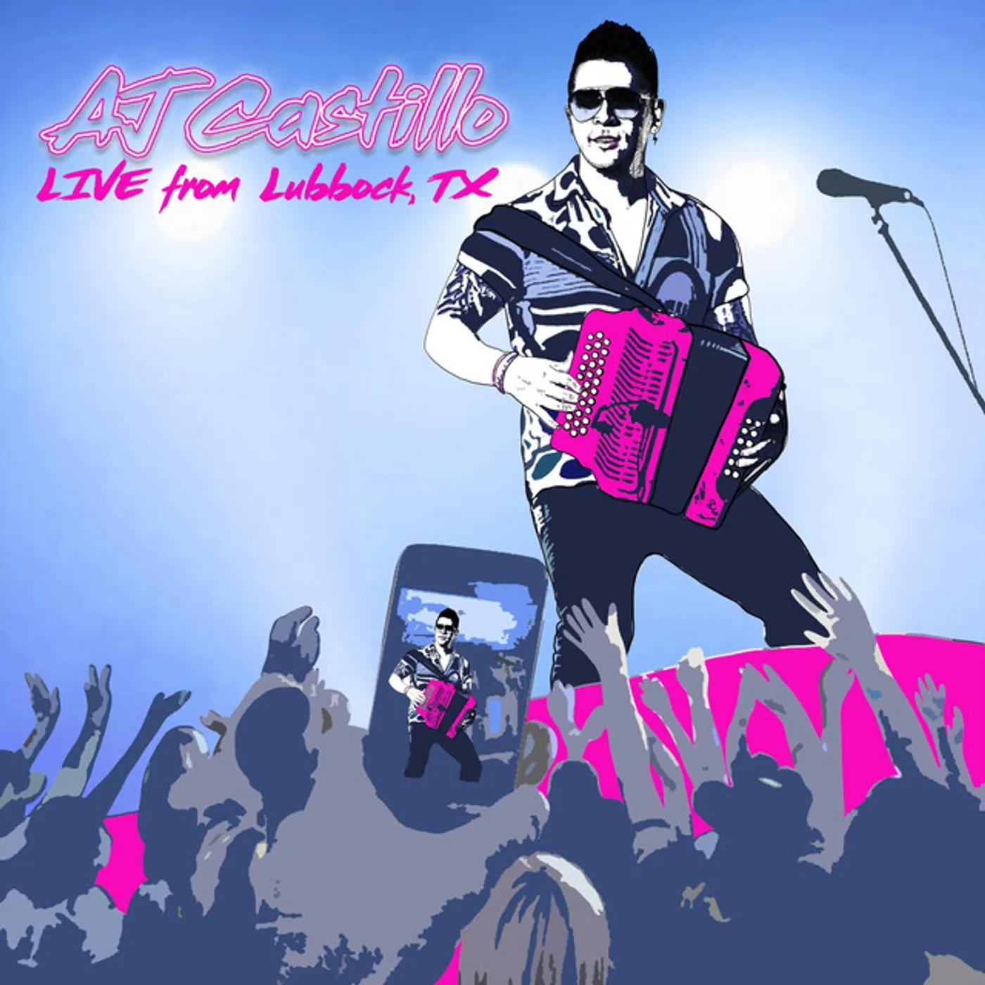 AJ Castillo LIVE FROM LUBBOCK TX CD