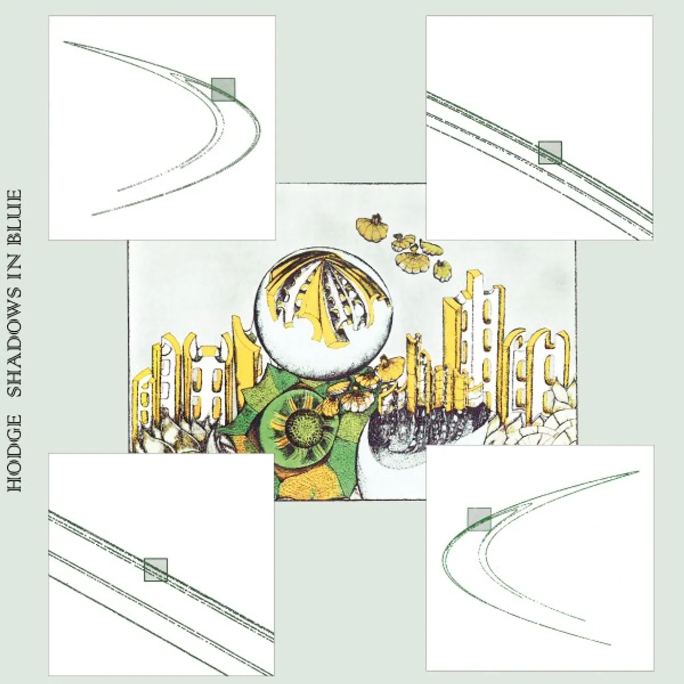 Hodge SHADOWS IN BLUE (2LP/GREEN VINYL/DL) Vinyl Record