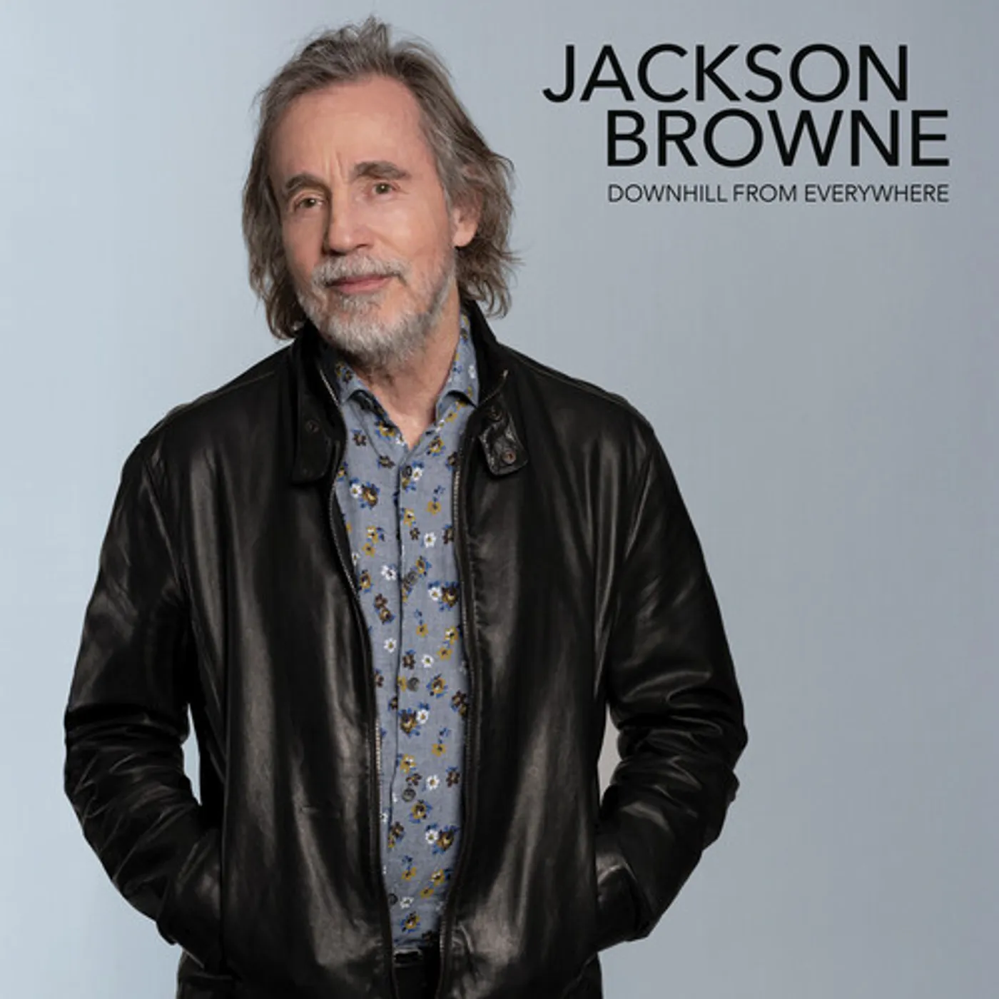 Jackson Browne DOWNHILL FROM EVERYWHERE / A LITTLE SOON TO SAY Vinyl Record