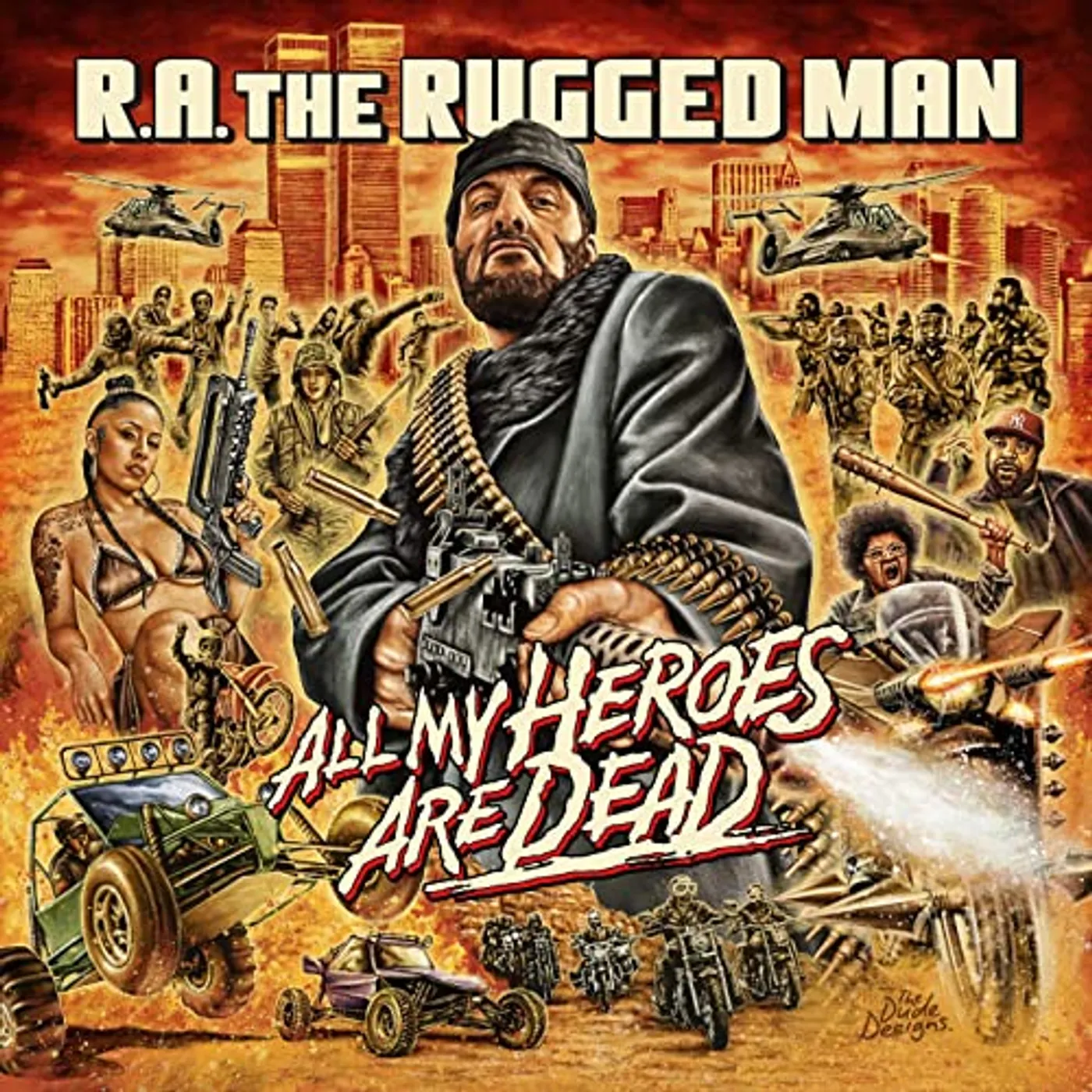 R.A. The Rugged Man All My Heroes Are Dead Vinyl Record