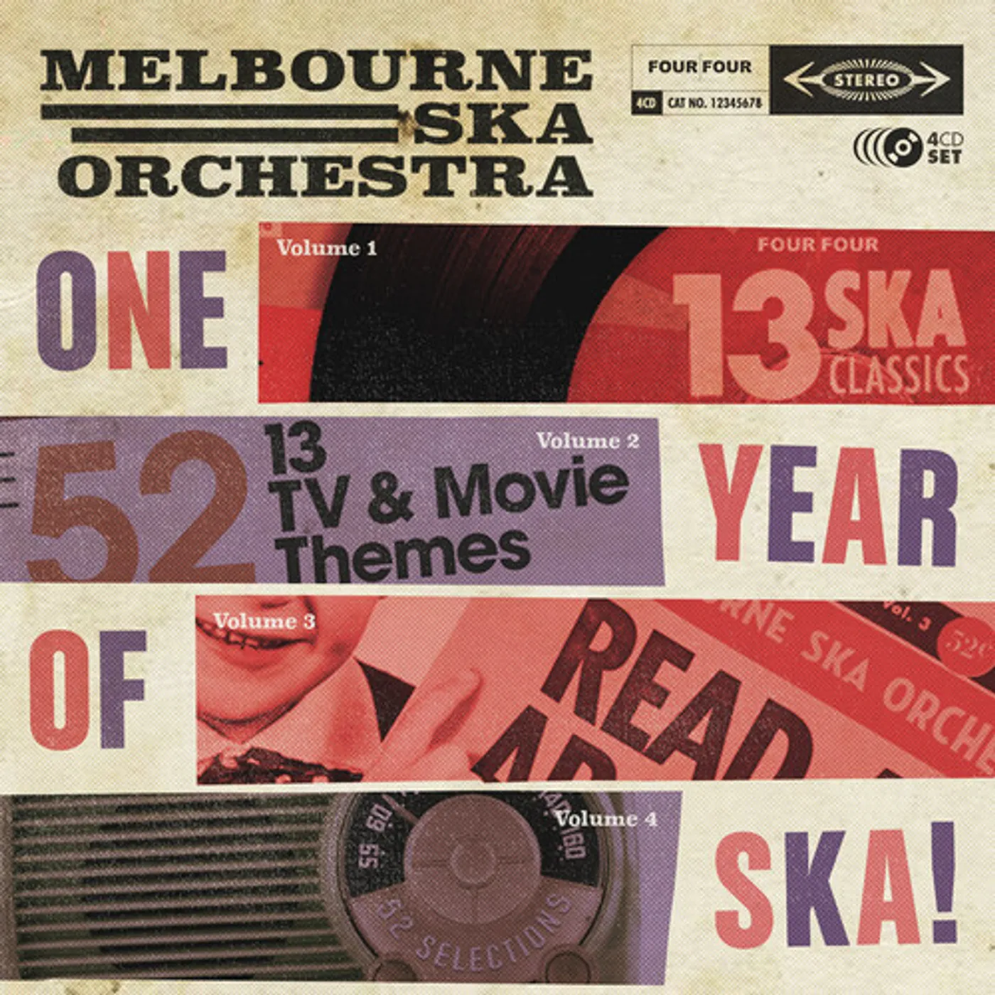 Melbourne Ska Orchestra ONE YEAR OF SKA CD