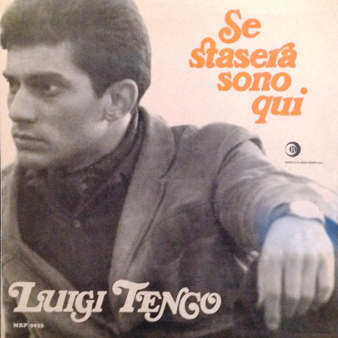 Luigi Tenco Se Stasera Sono Qui Vinyl Record