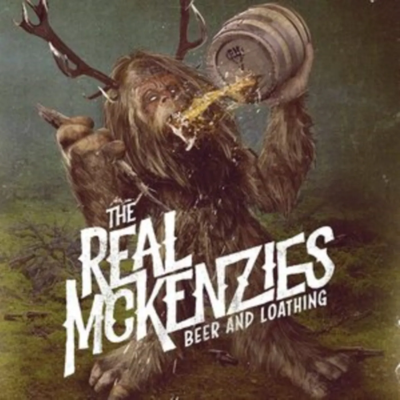 The Real McKenzies Beer and Loathing Vinyl Record
