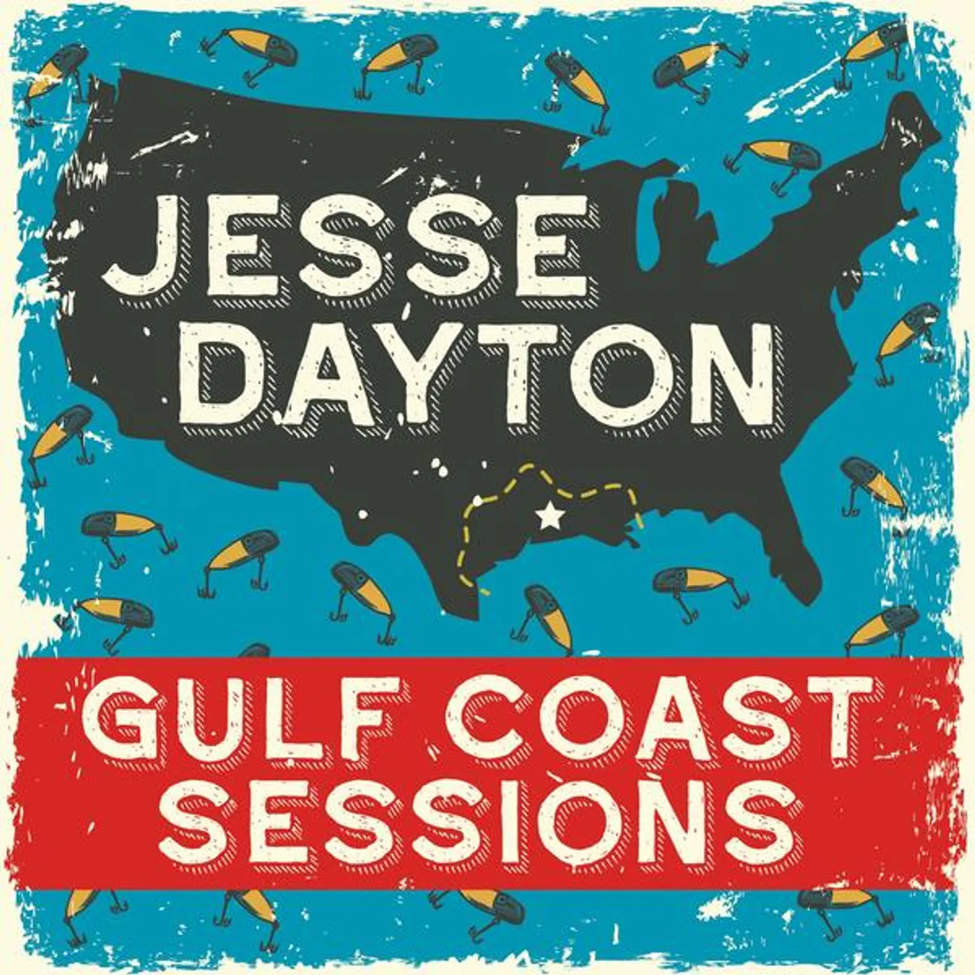 Jesse Dayton Gulf Coast Sessions Vinyl Record