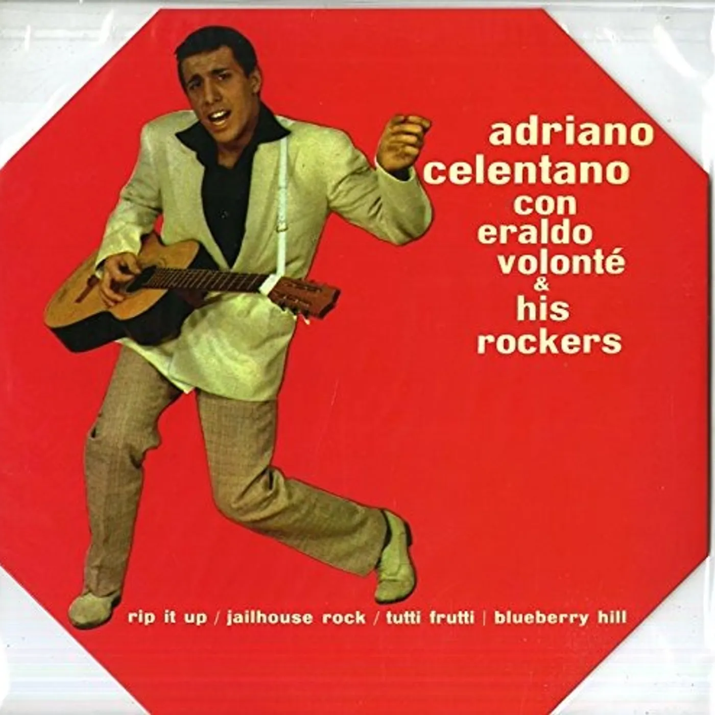 Adriano Celentano CON ERALDO VOLONTE & HIS ROCKERS Vinyl Record