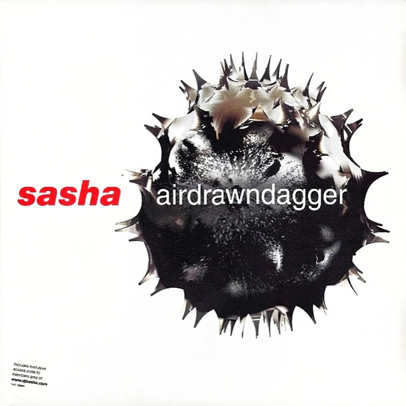 Sasha AIRDRAWNDAGGER (3LP/180G/TRANSLUCENT RED VINYL) Vinyl Record