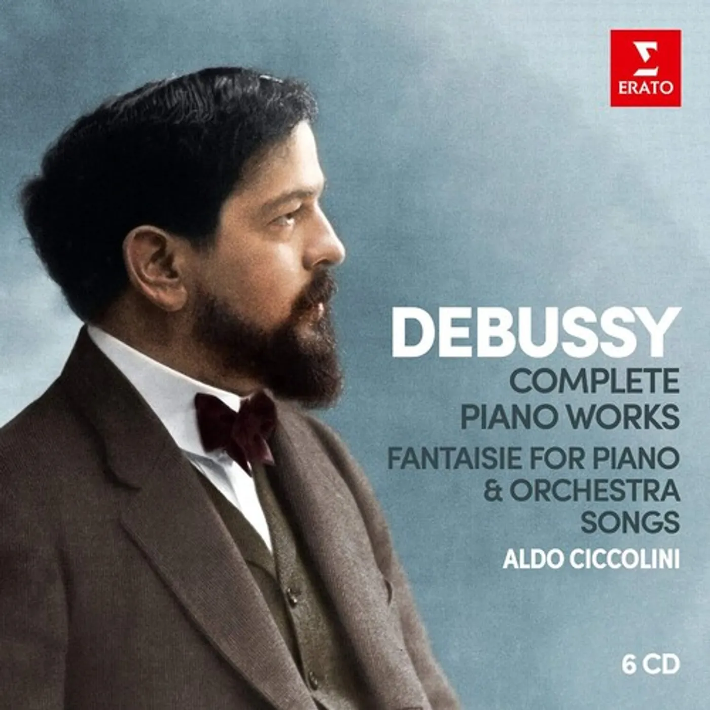 Aldo Ciccolini DEBUSSY: COMPLETE PIANO WORKS; FANTAISIE FOR PIANO CD