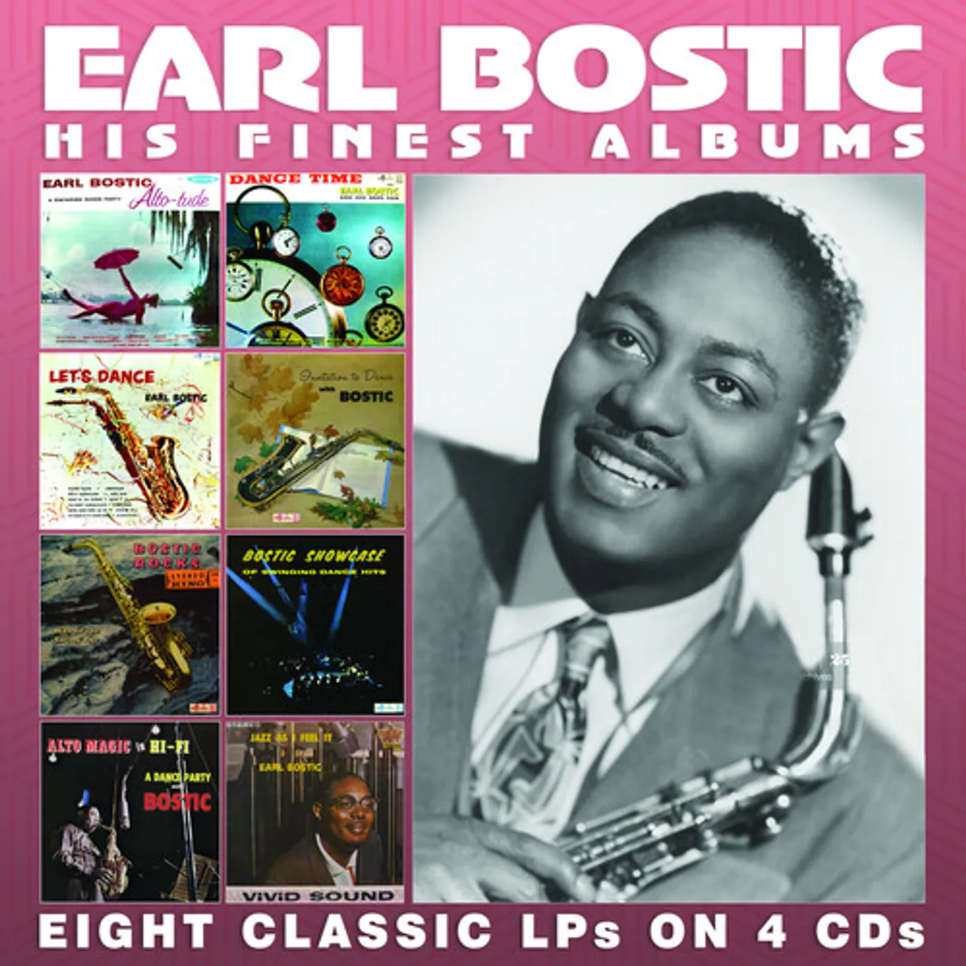 Earl Bostic HIS FINEST ALBUMS CD