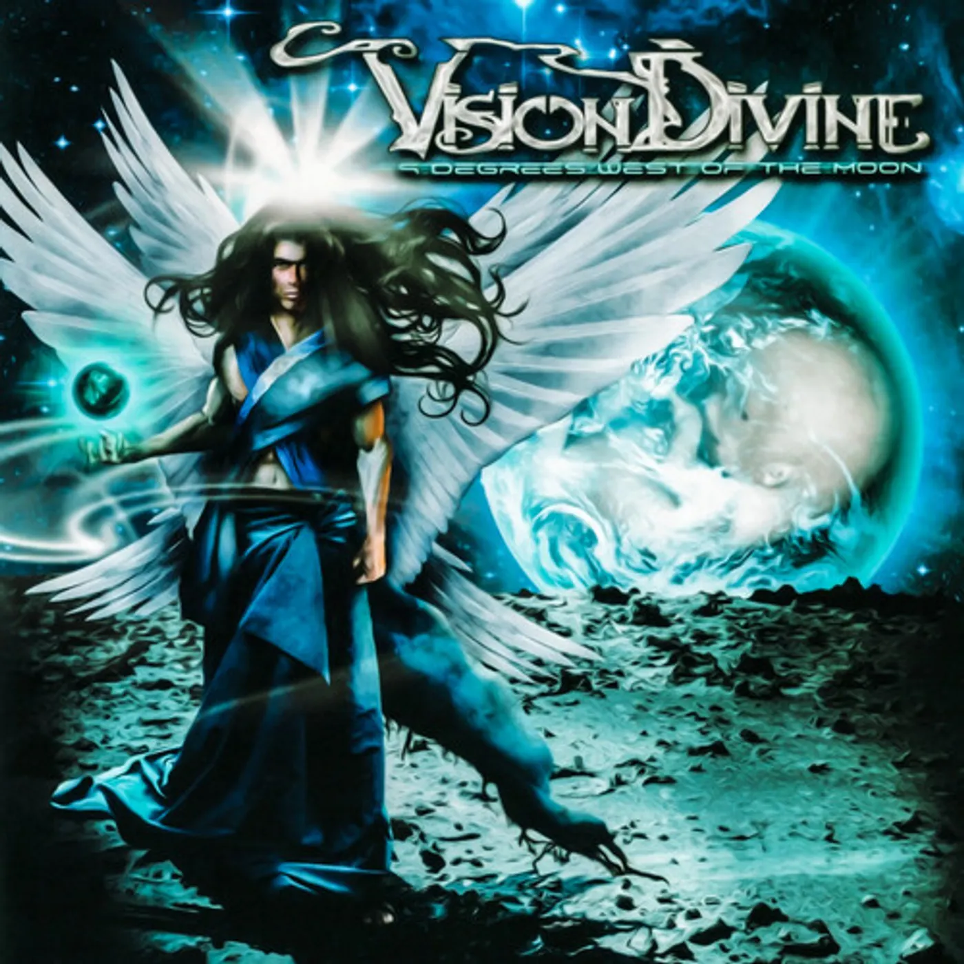 Vision Divine 9 DEGREES WEST OF THE MOON CD