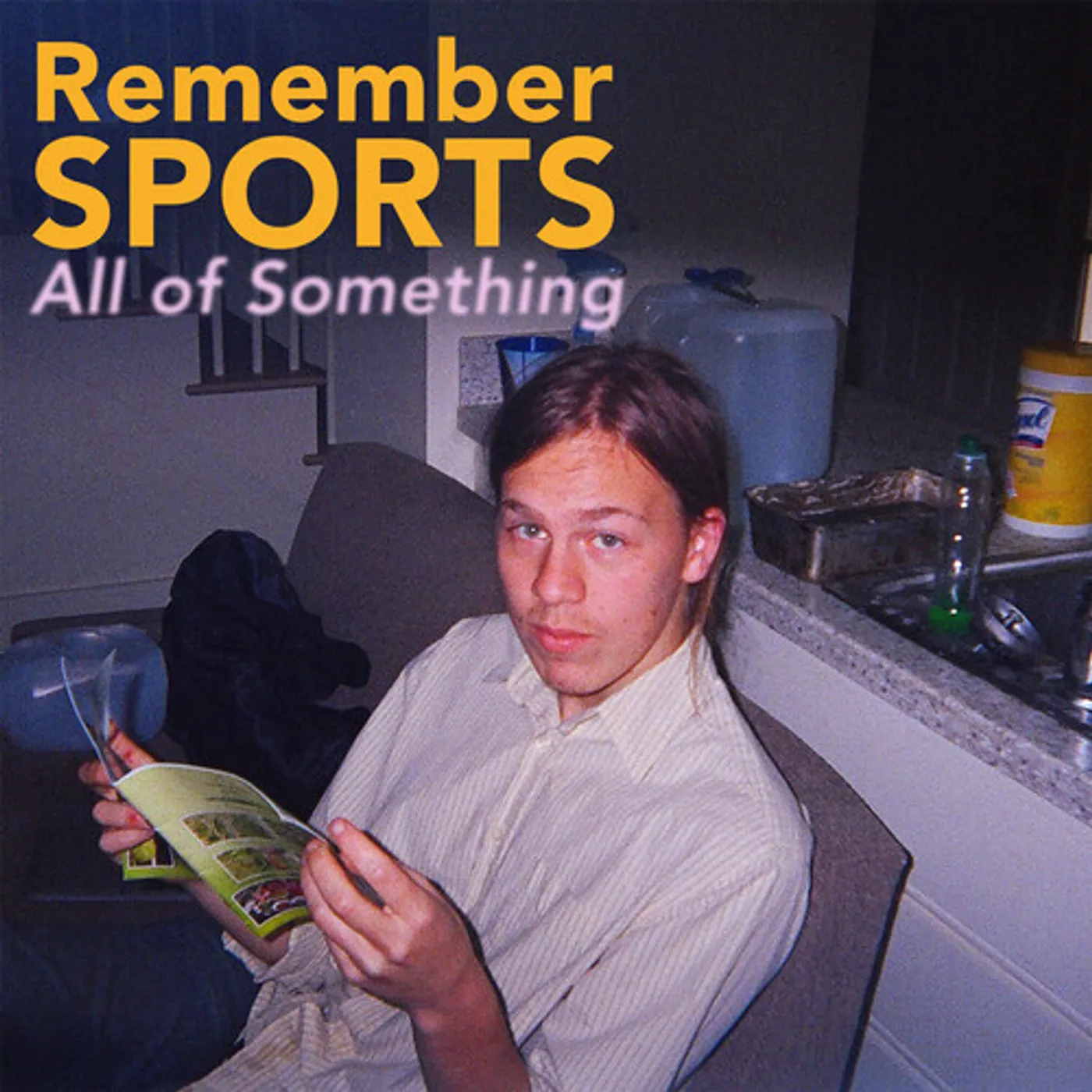 Remember Sports ALL OF SOMETHING (PURPLE & YELLOW SPLATTER VINYL) Vinyl Record