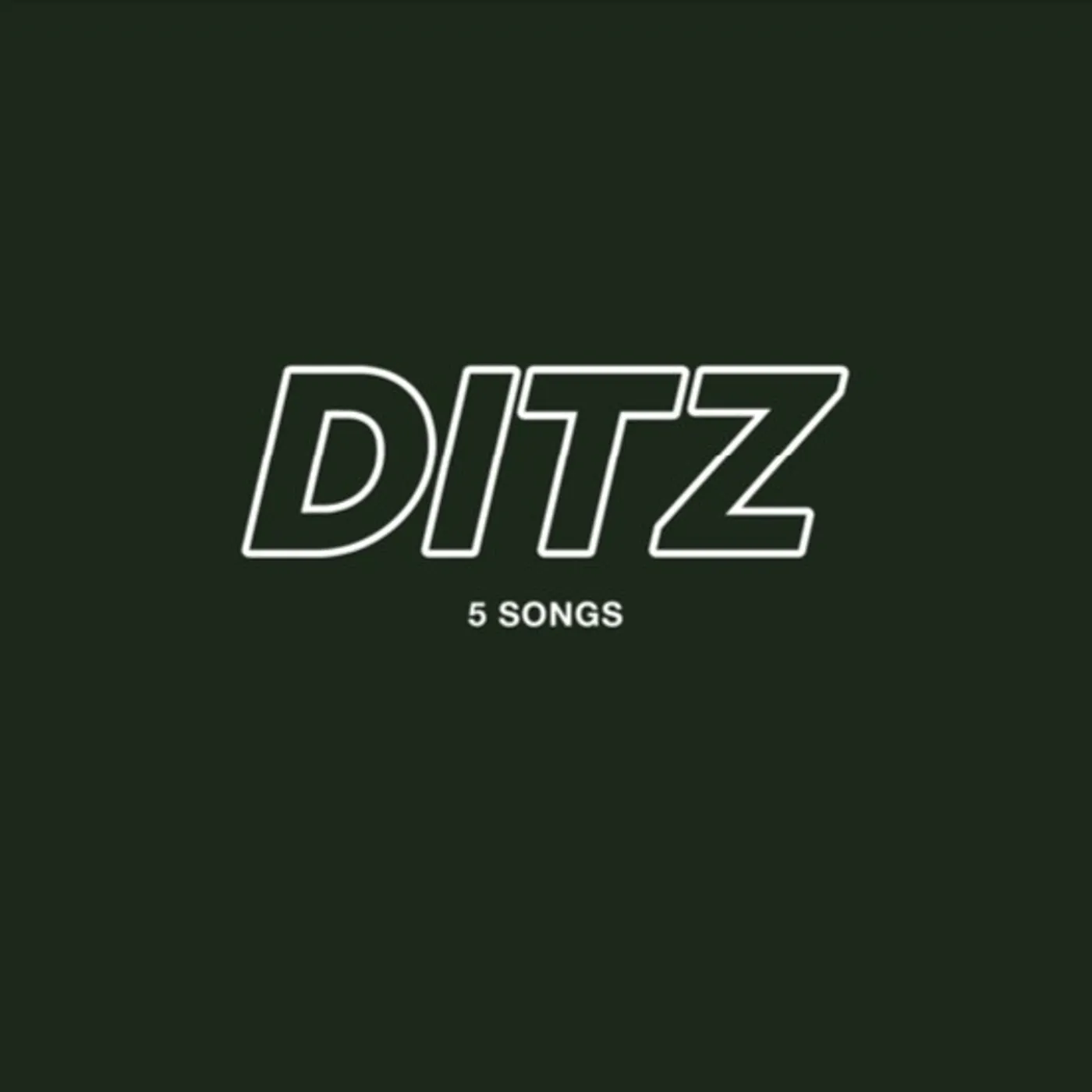 DITZ  5 Songs Vinyl Record