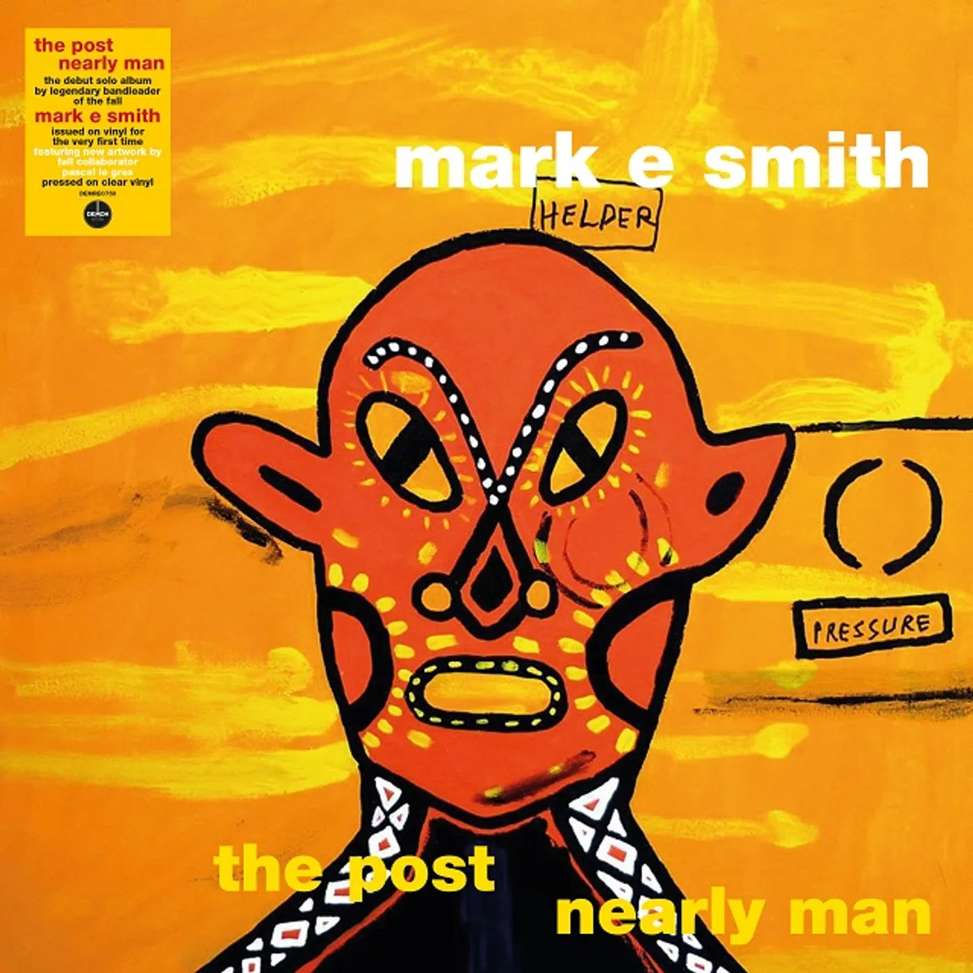 Mark E. Smith POST NEARLY MAN (140G/CLEAR VINYL) Vinyl Record