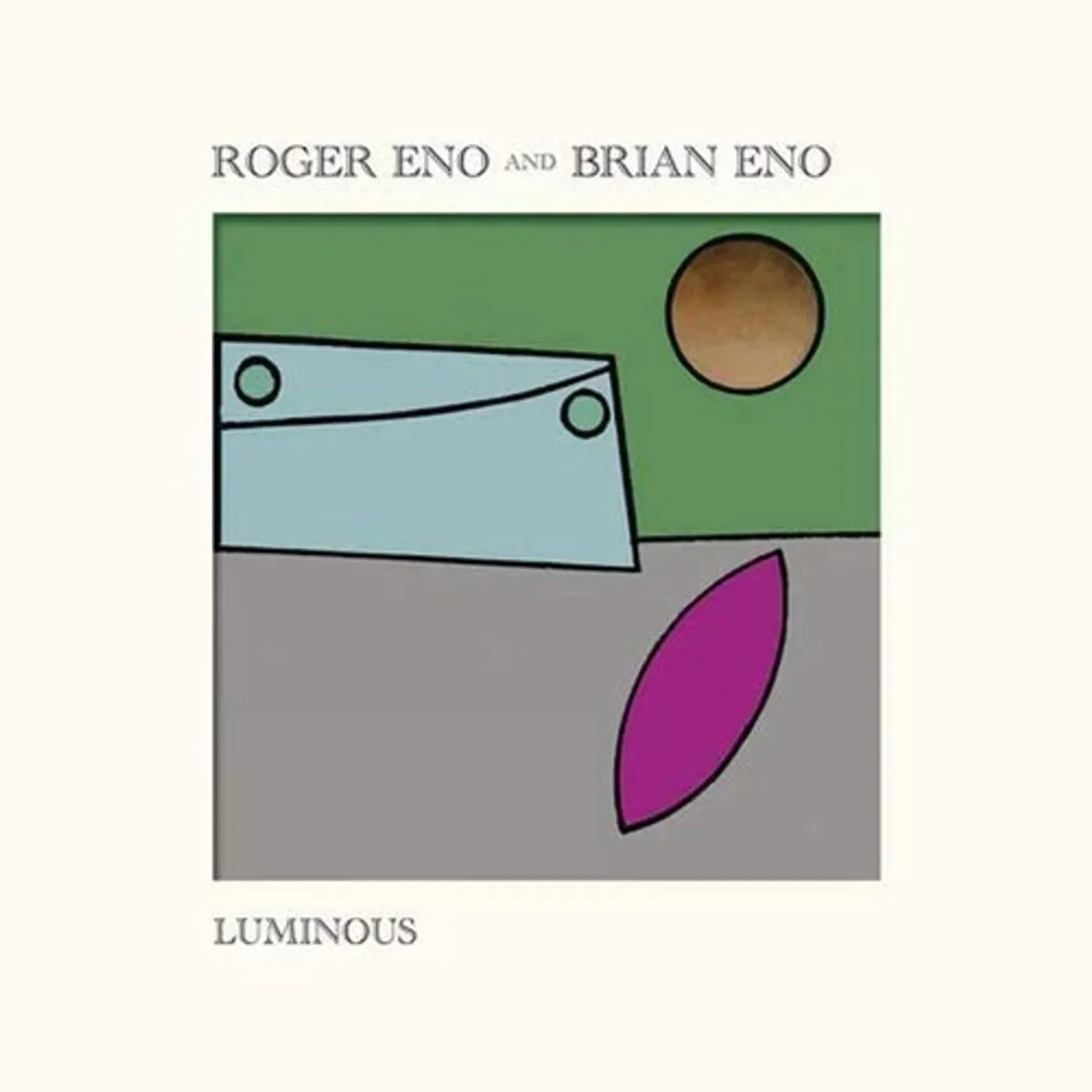 Roger Eno / Brian Eno Luminous (12"/Yellow) Vinyl Record