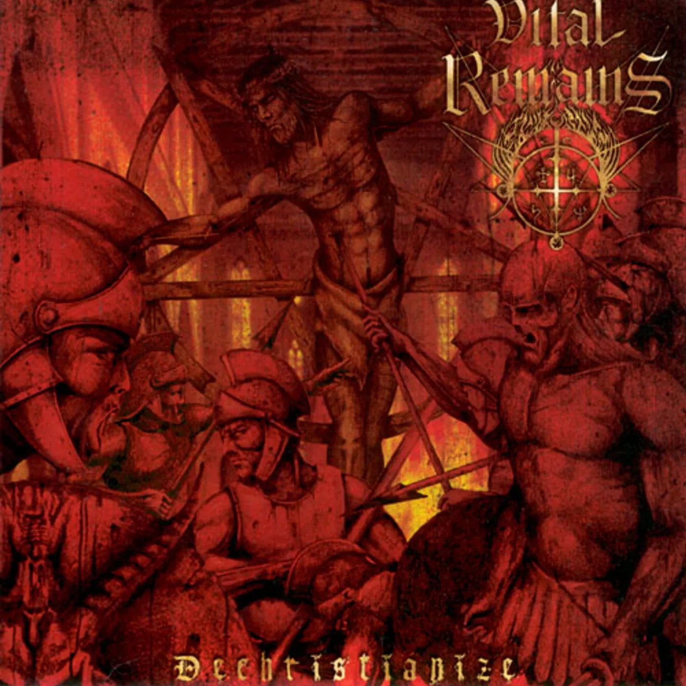 Vital Remains Dechristianize Vinyl Record