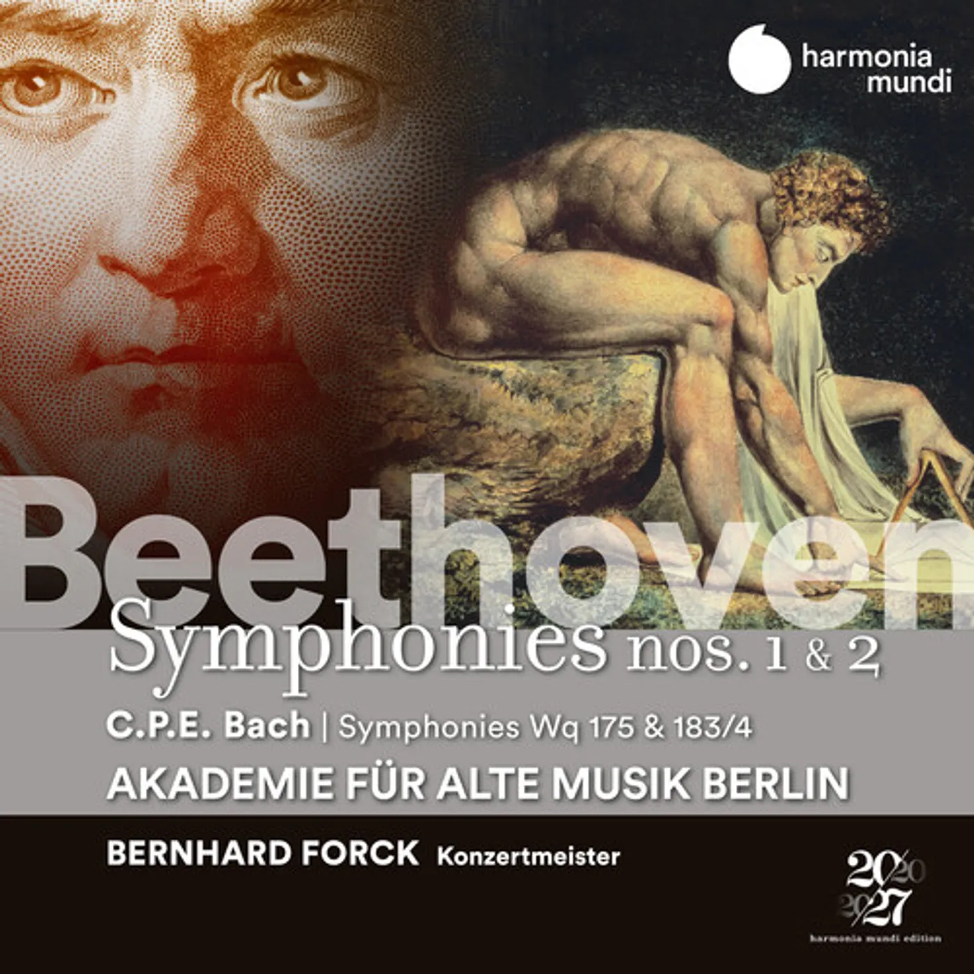 Akademie für Alte Musik Berlin BEETHOVEN: SYMPHONIES NOS. 1 & 2 CD