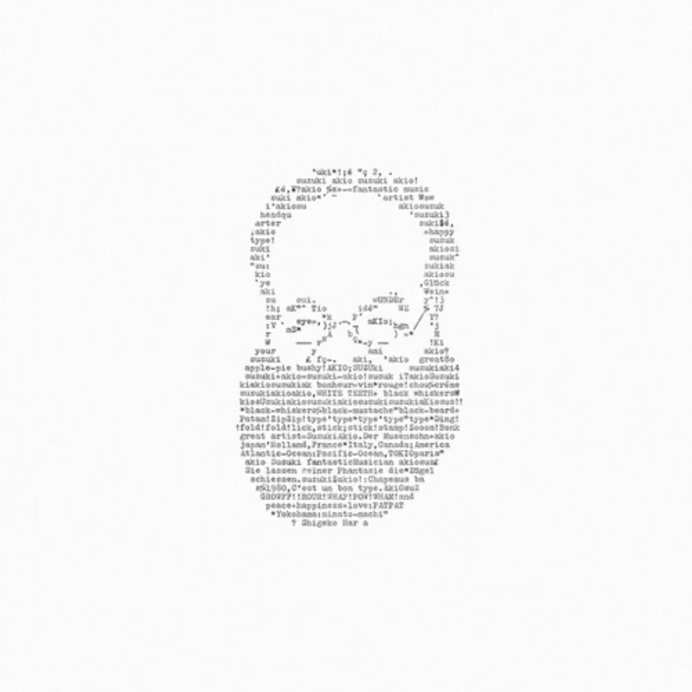 Akio Suzuki ANALAPOS CD