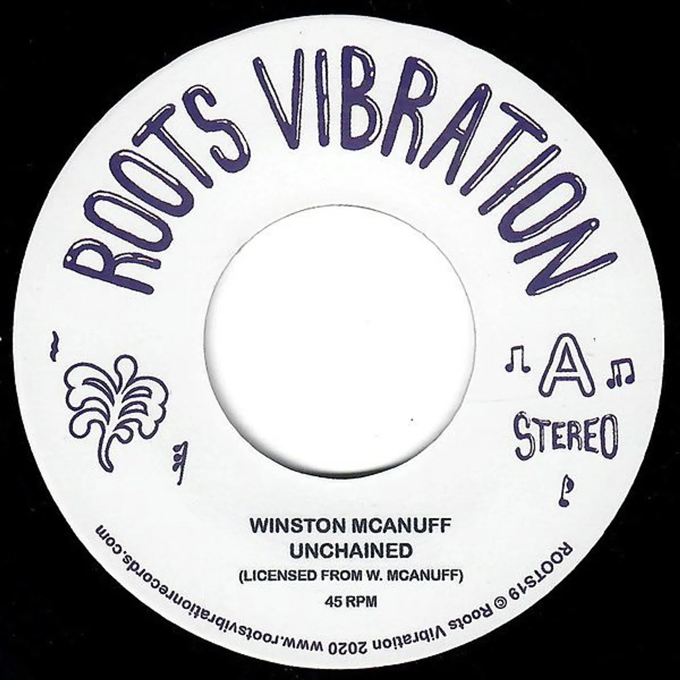 Winston McAnuff UNCHAINED Vinyl Record