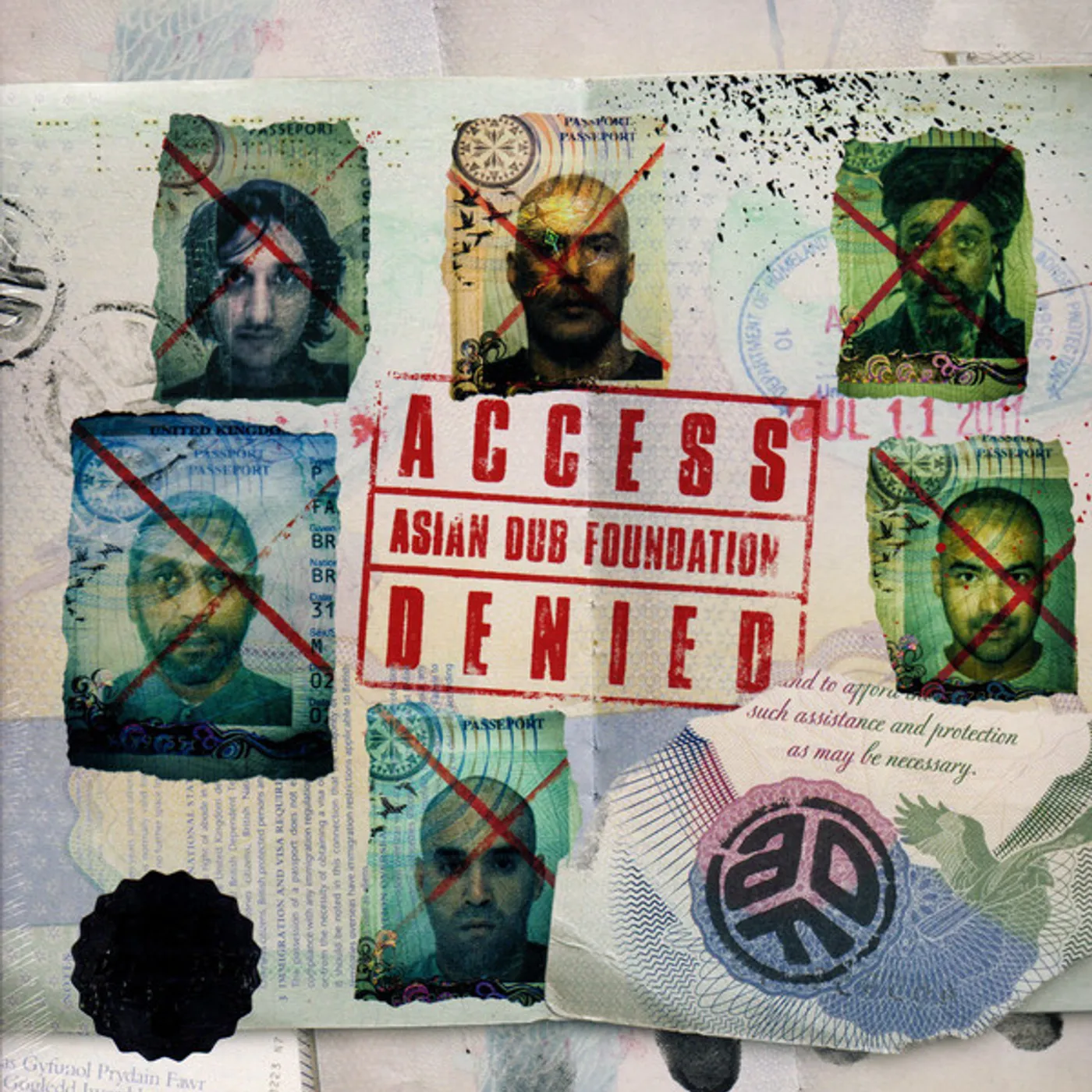 Asian Dub Foundation Access Denied Vinyl Record