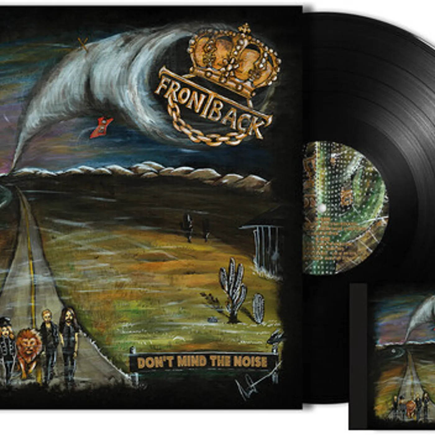 Frontback DON'T MIND THE NOISE (WITH CD) Vinyl Record