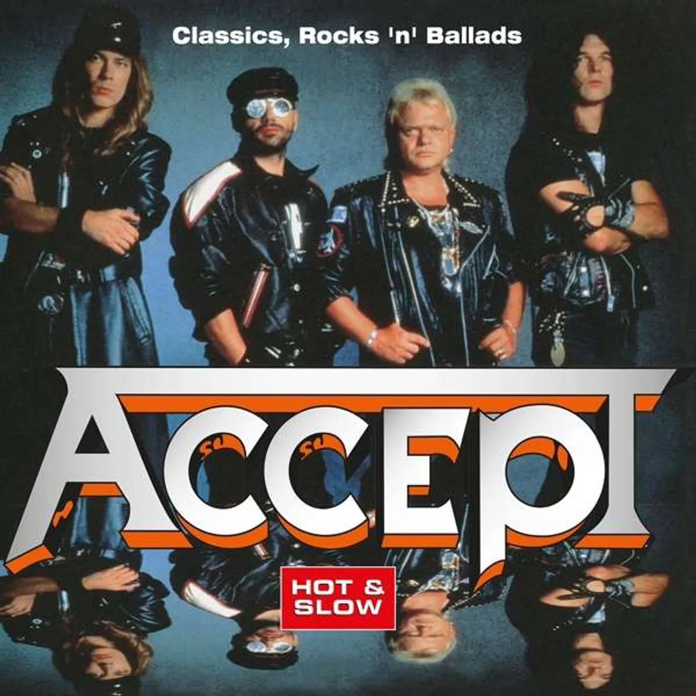 Accept HOT & SLOW, CLASSICS ROCK N ROLL BALADS (2LP/180G/SILVER & RED MARBLED VINYL) Vinyl Record