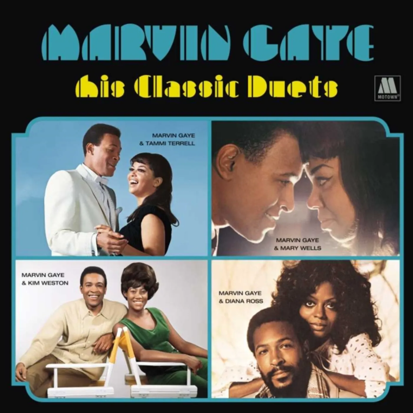 Marvin Gaye HIS CLASSIC DUETS Vinyl Record