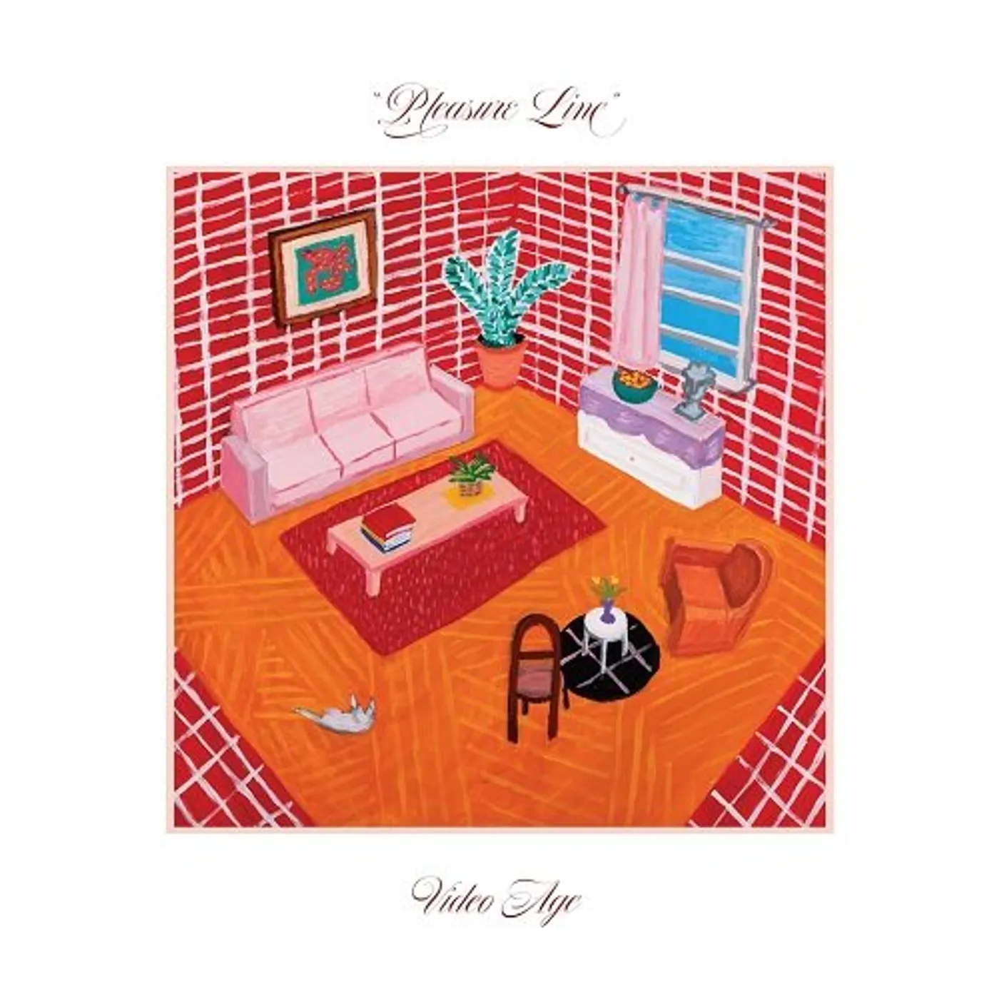 Video Age PLEASURE LINE (PURPLE ROYALTY) Vinyl Record