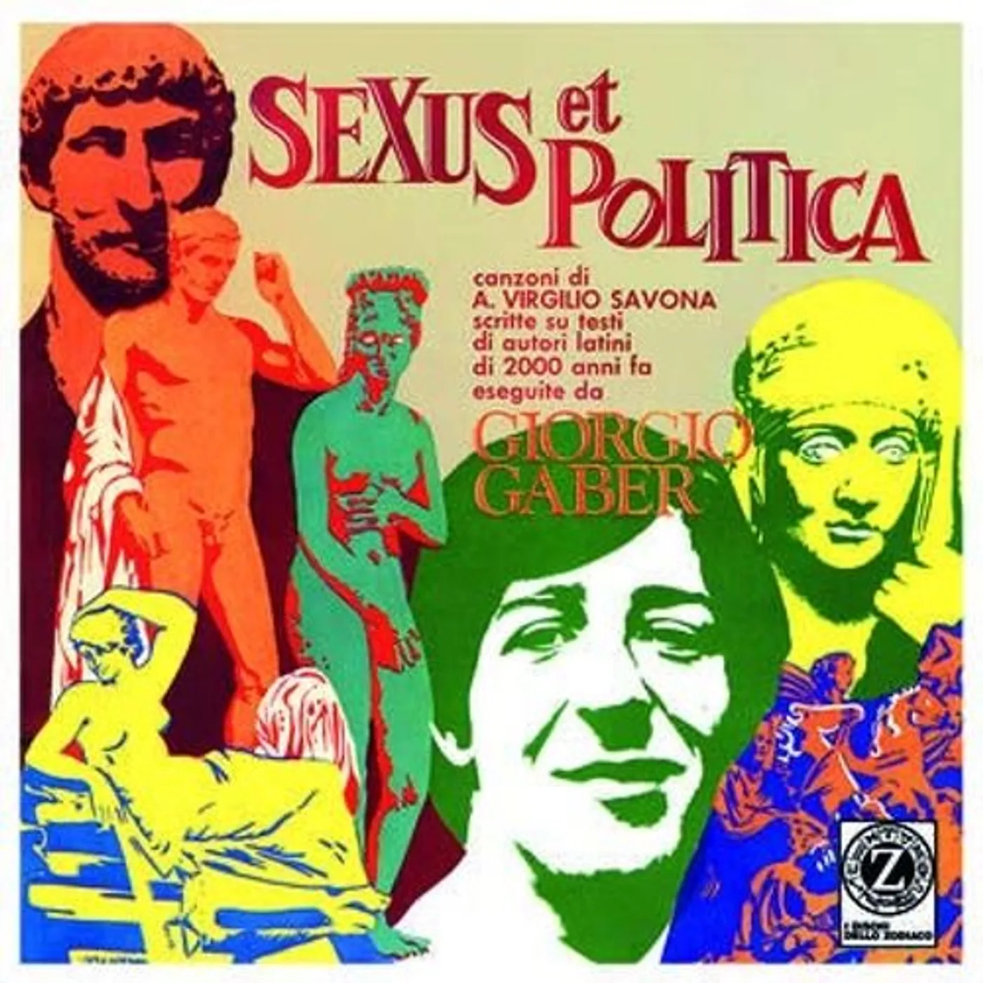 Giorgio Gaber Sexus Et Politica Vinyl Record