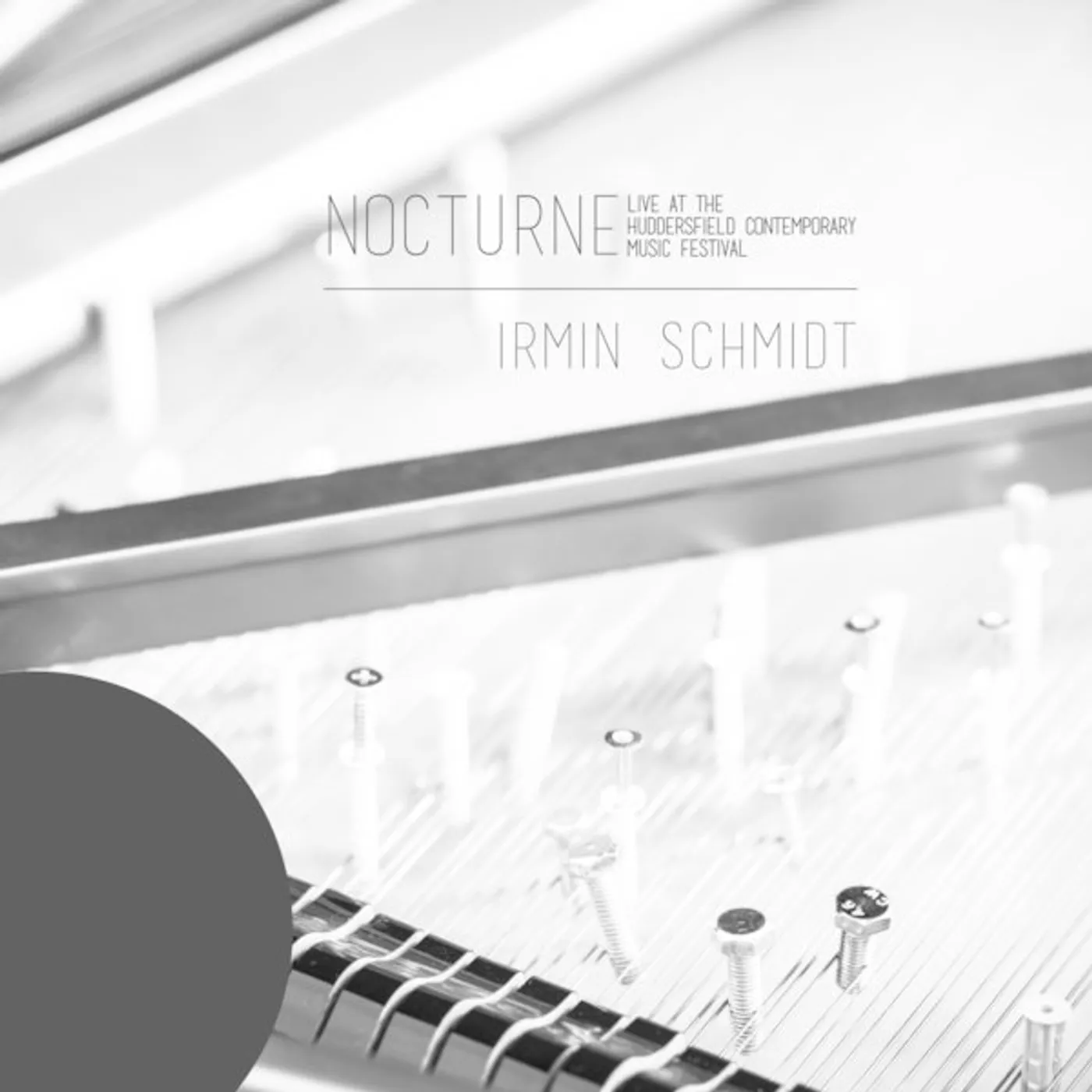 Irmin Schmidt NOCTURNE (LIVE AT THE HUDDERSFIELD CONTEMPORARY) Vinyl Record