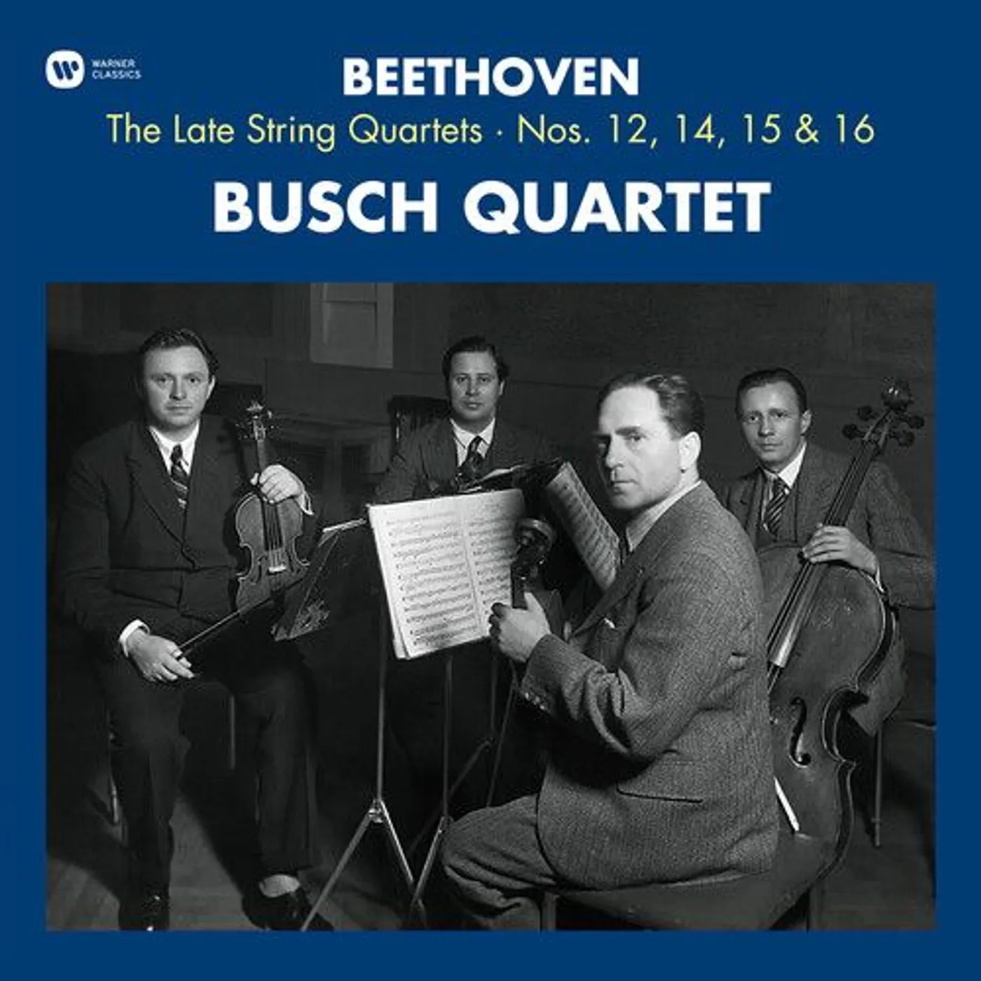 Busch Quartet Beethoven: The Late String Quartets Vinyl Record