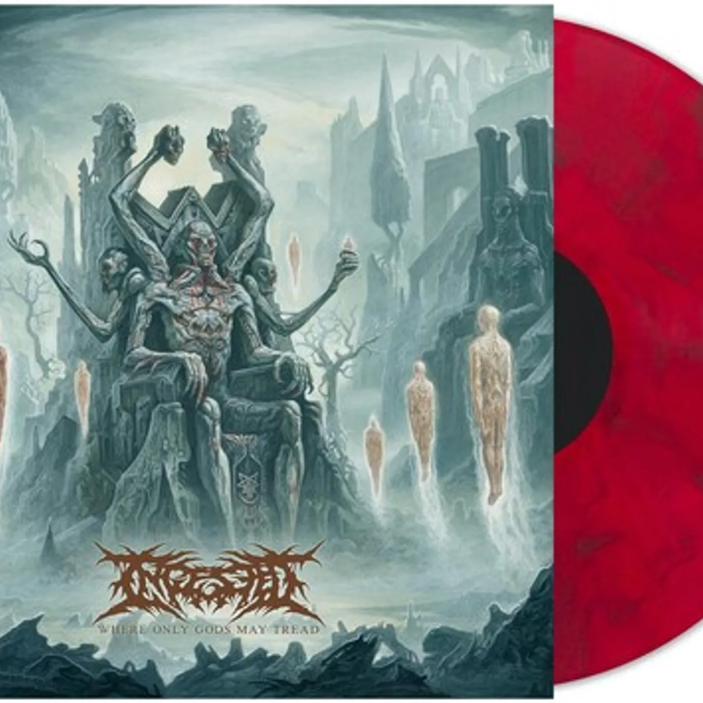 Ingested Where Only Gods May Tread Vinyl Record