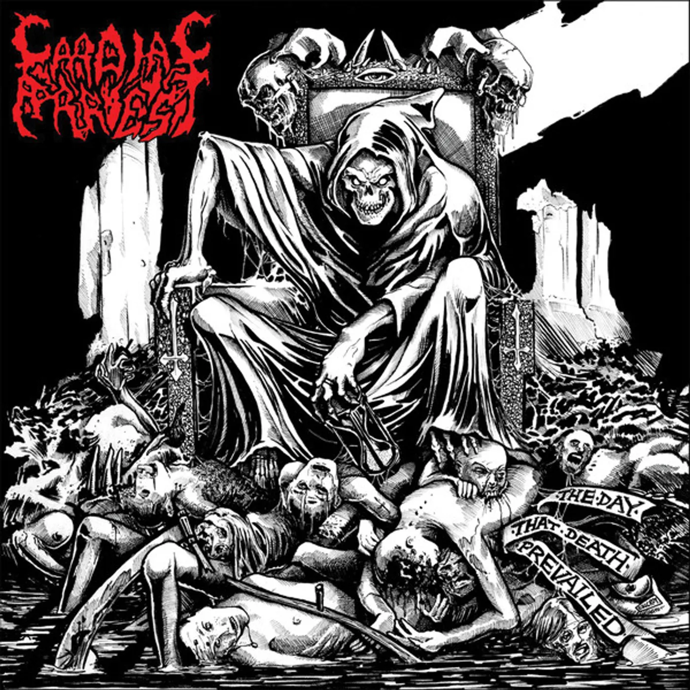 Cardiac Arrest DAY THAT DEATH PREVAILED Vinyl Record