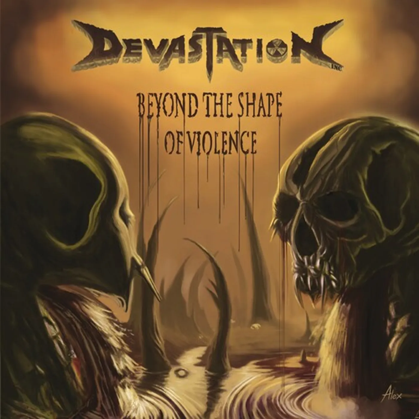 DevastatioN Inc. BEYOND THE SHAPE OF VIOLENCE CD
