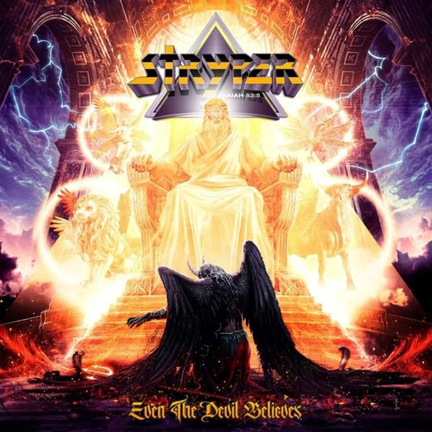 Stryper Even the Devil Believes Vinyl Record