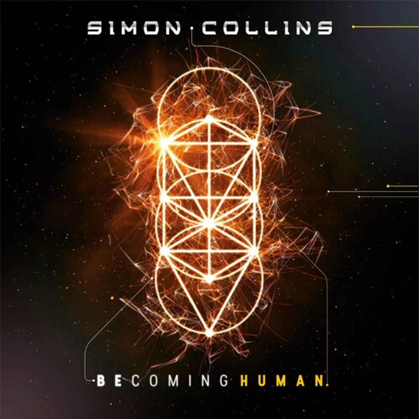Simon Collins BECOMING HUMAN CD
