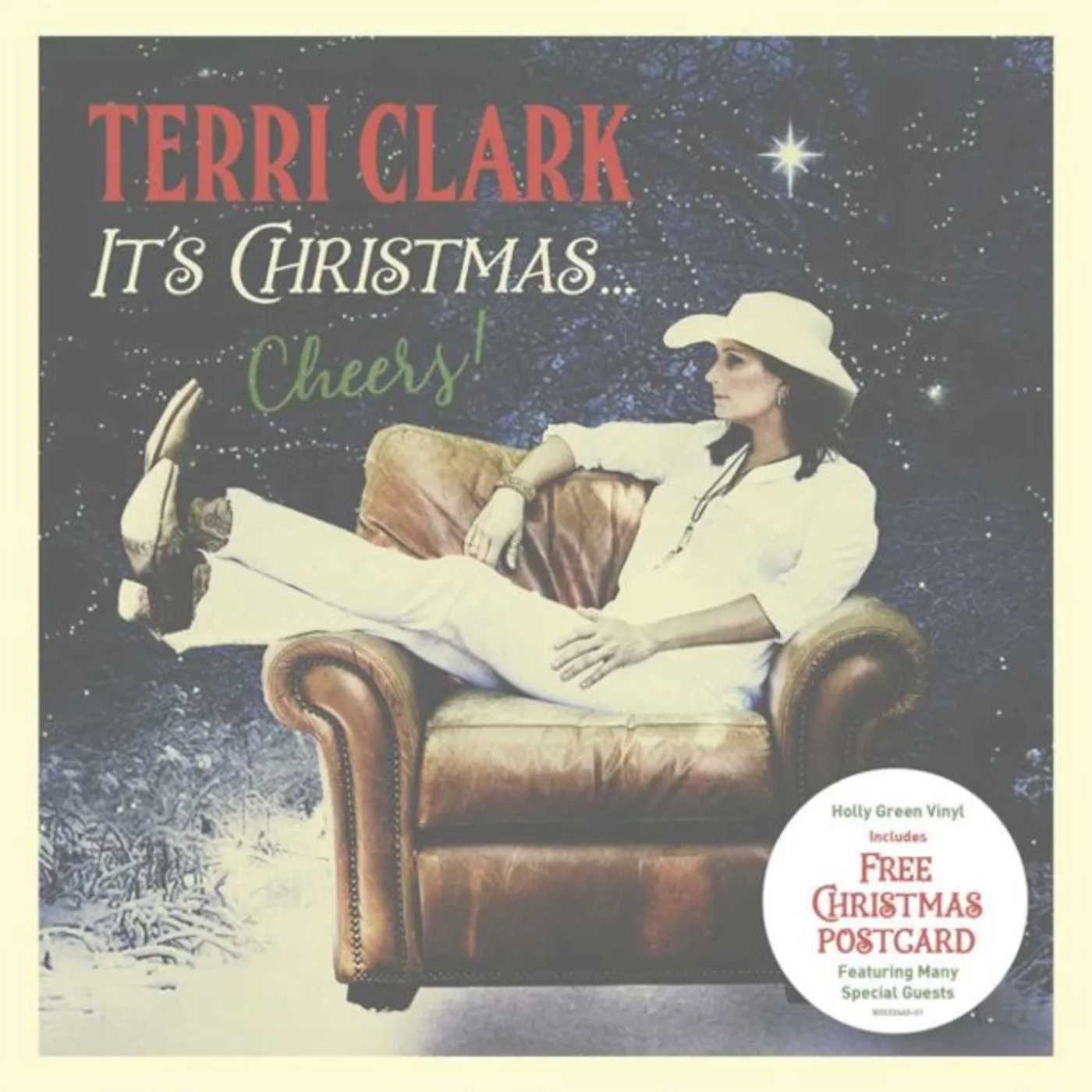 Terri Clark IT'S CHRISTMAS: CHEERS Vinyl Record
