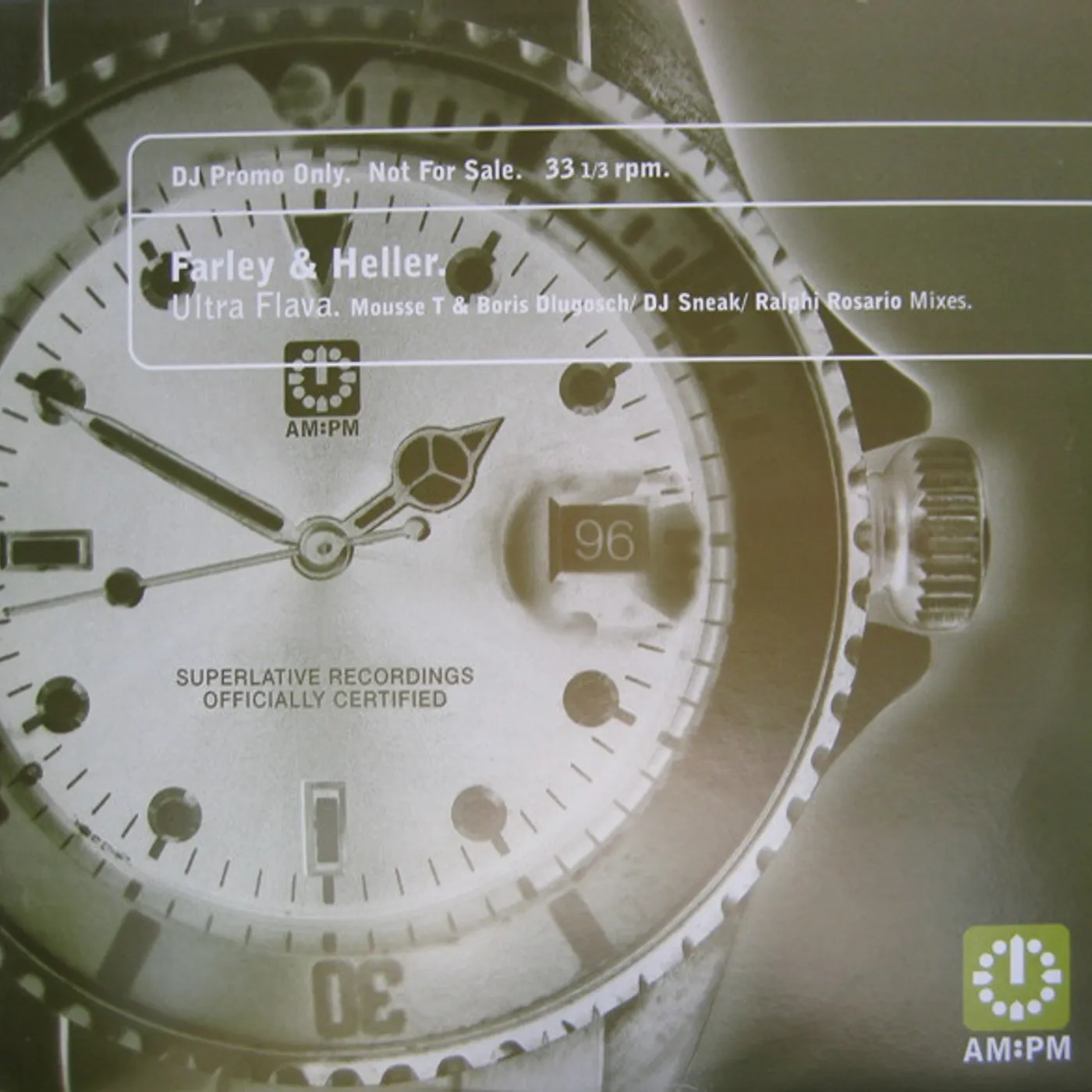 Heller & Farley Project ULTRA FLAVA REMIXES Vinyl Record