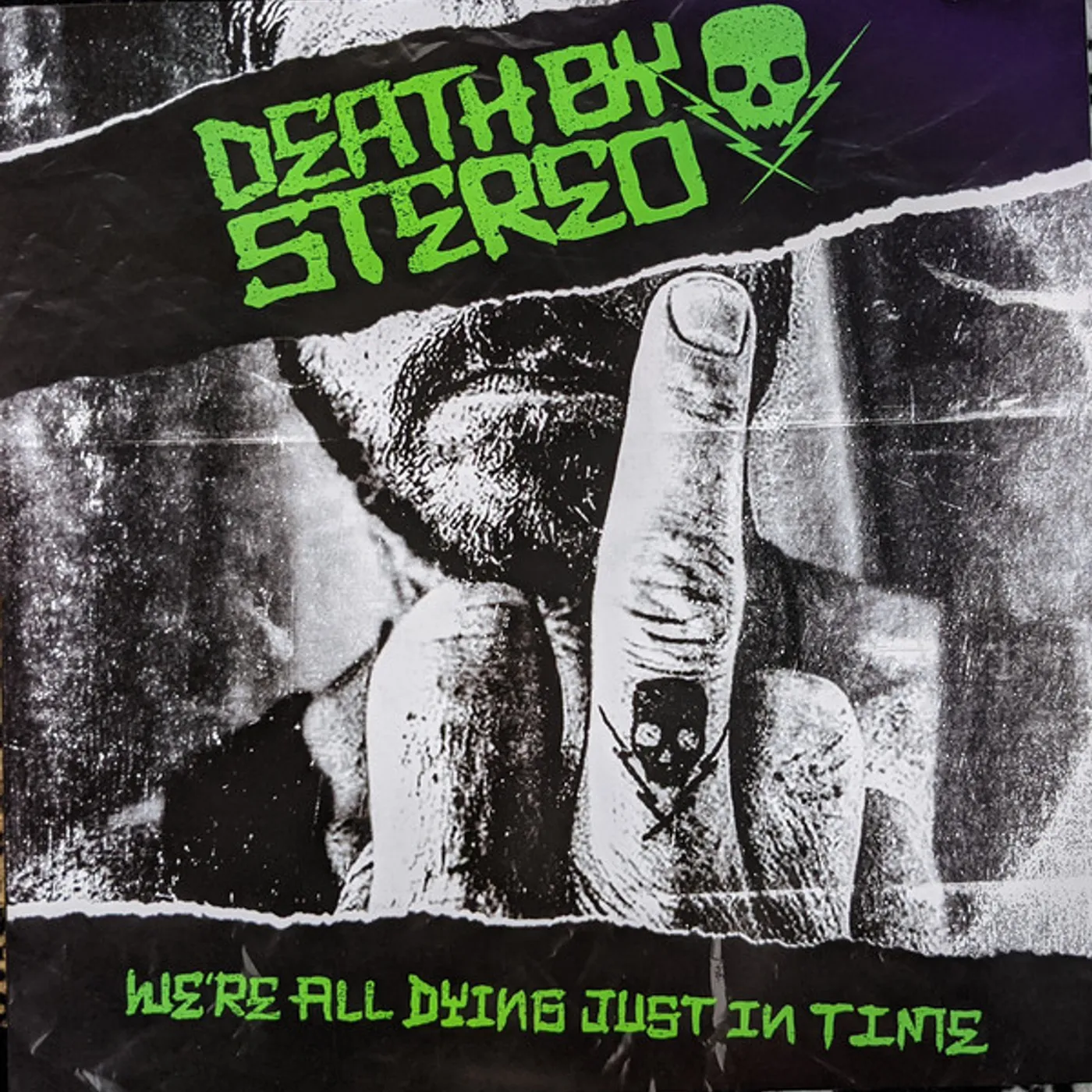 Death By Stereo We're All Dying Just in Time Vinyl Record