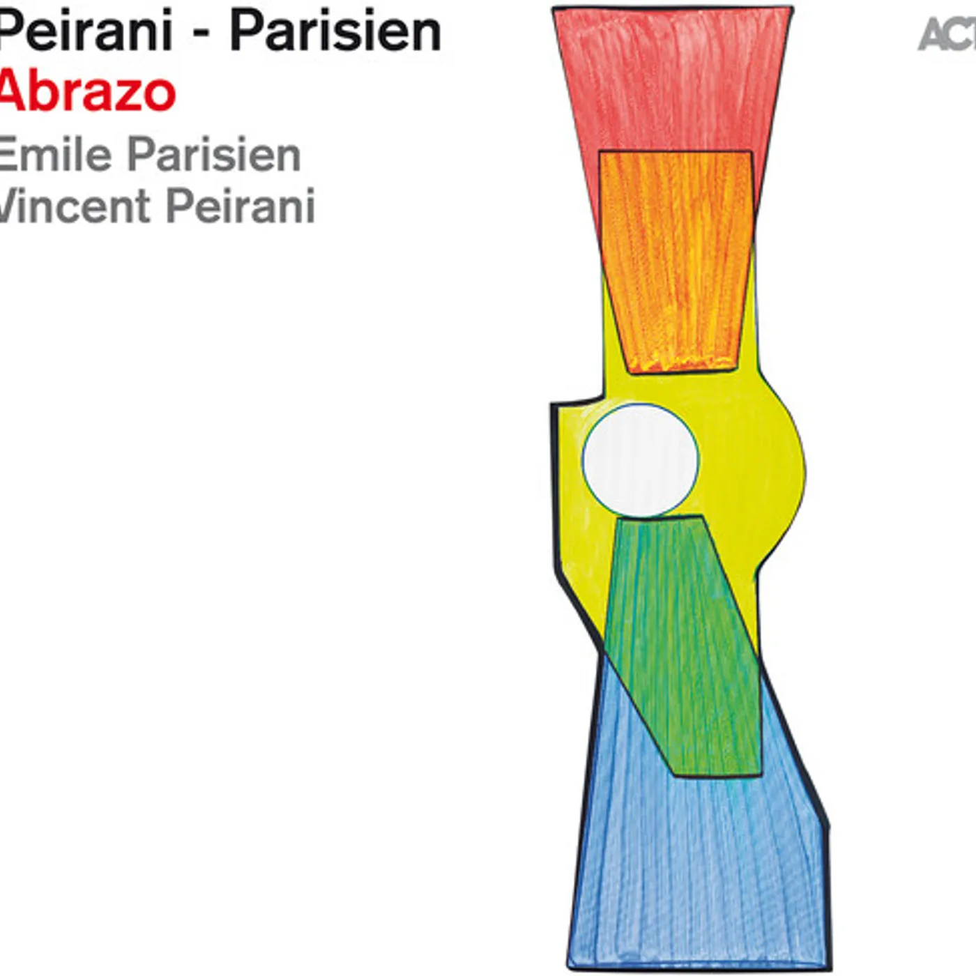 Vincent Peirani / Emile Parisien ABRAZO CD
