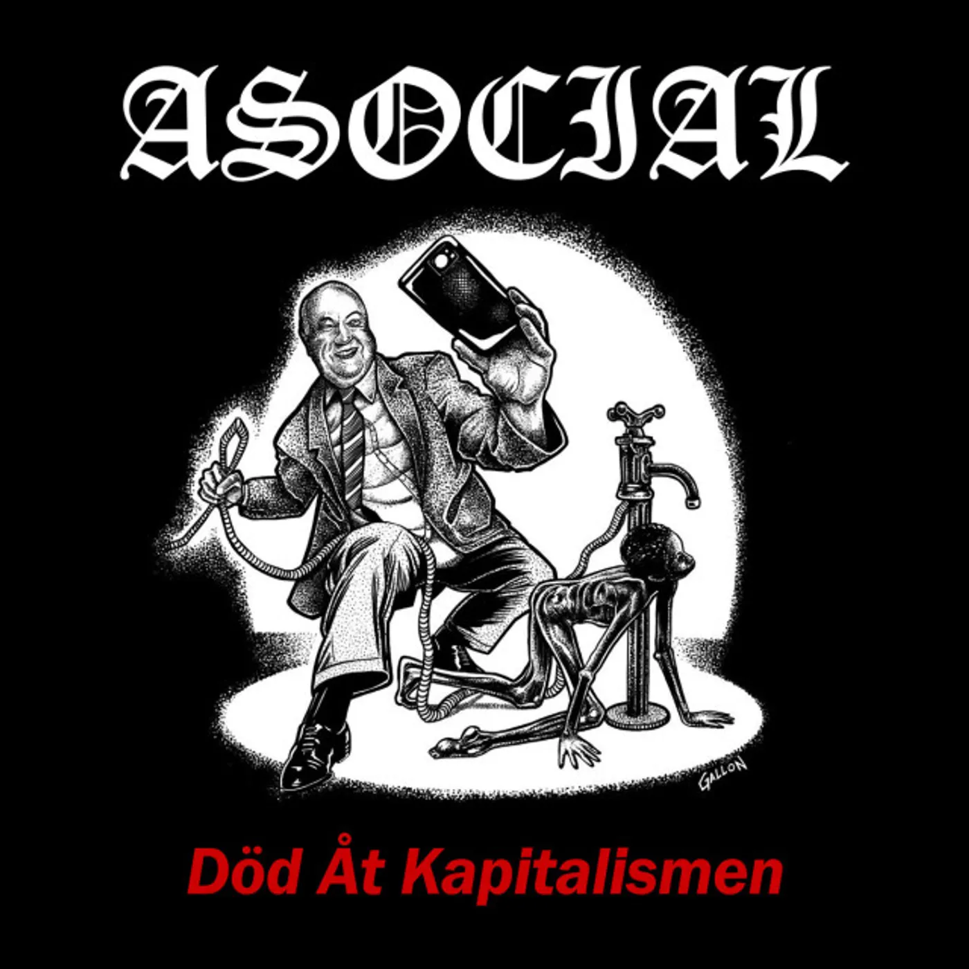 Asocial DOD AT KAPITALISMEN Vinyl Record
