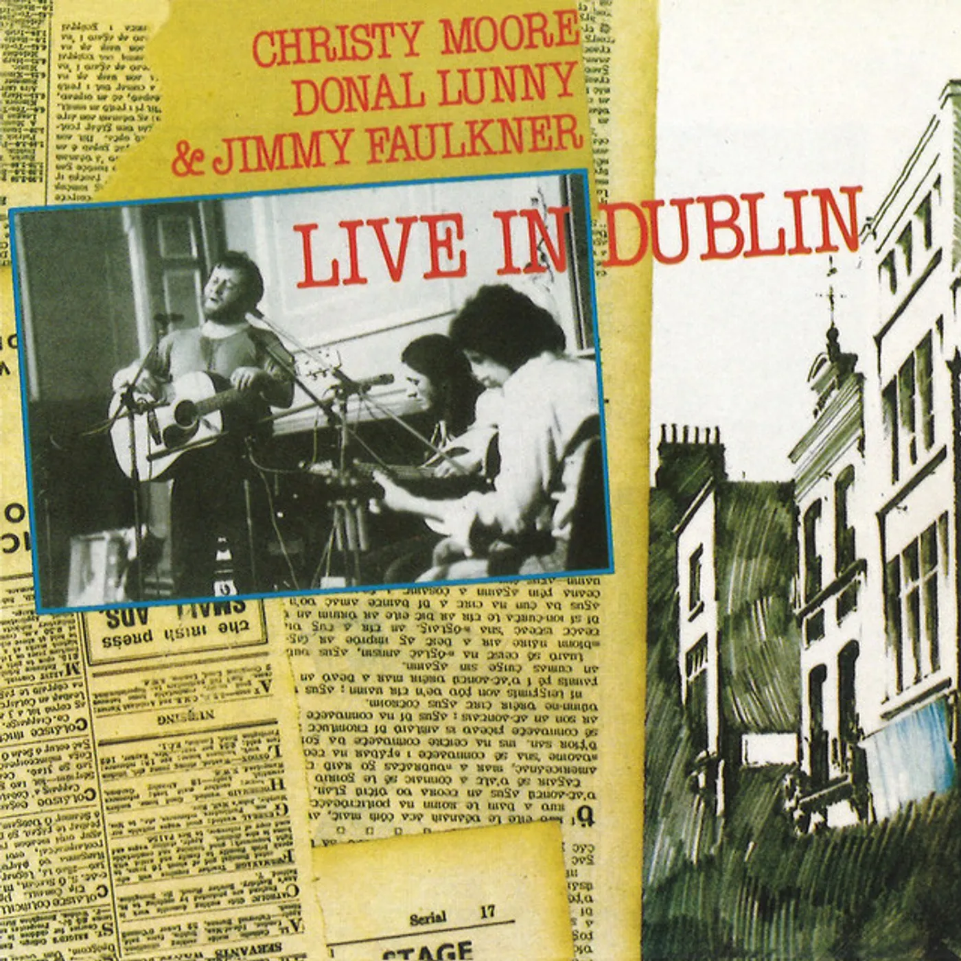 Christy Moore LIVE IN DUBLIN CD