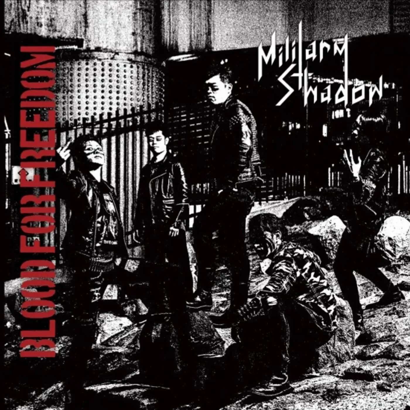 Military Shadow Blood For Freedom Vinyl Record