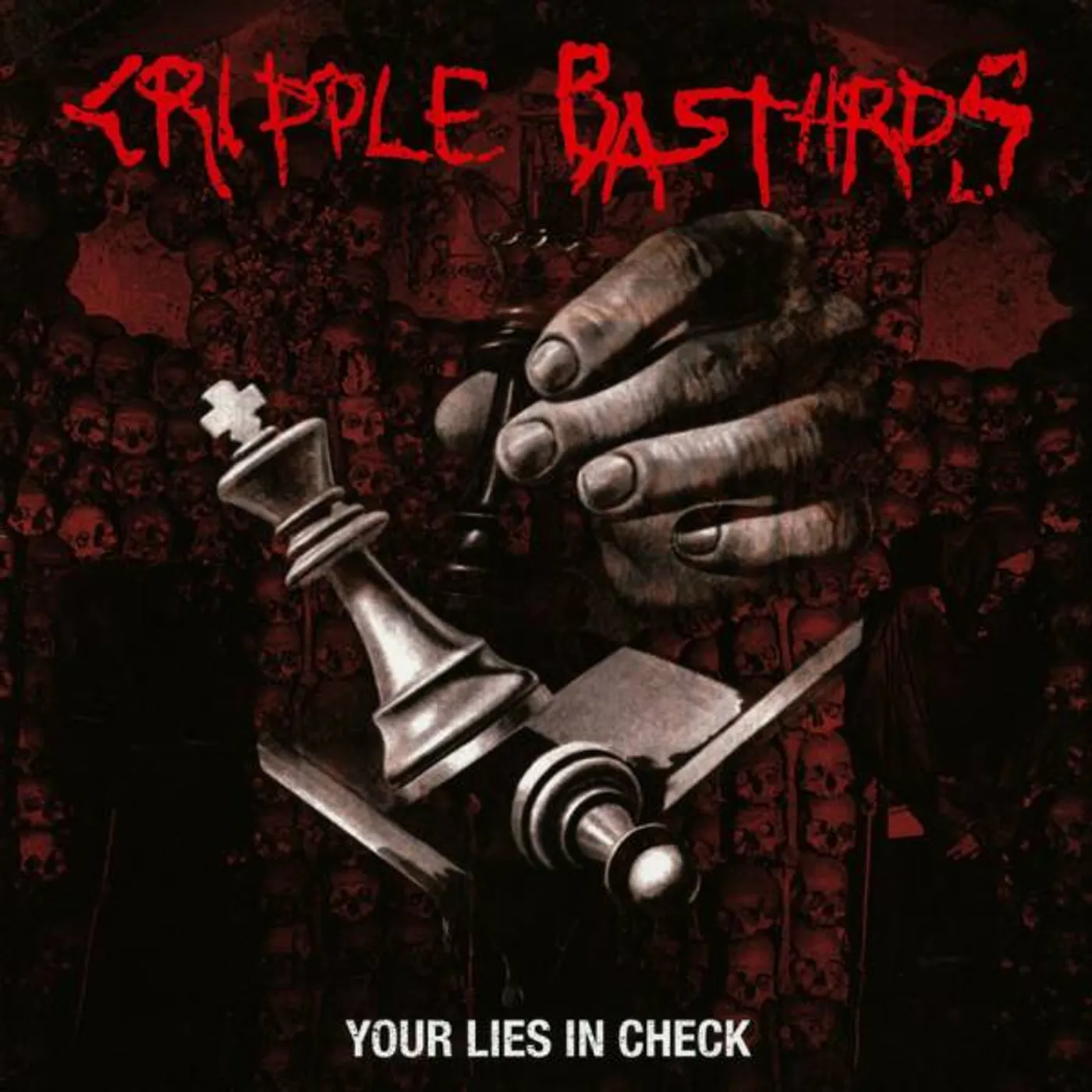 Cripple Bastards Your Lies In Check Vinyl Record