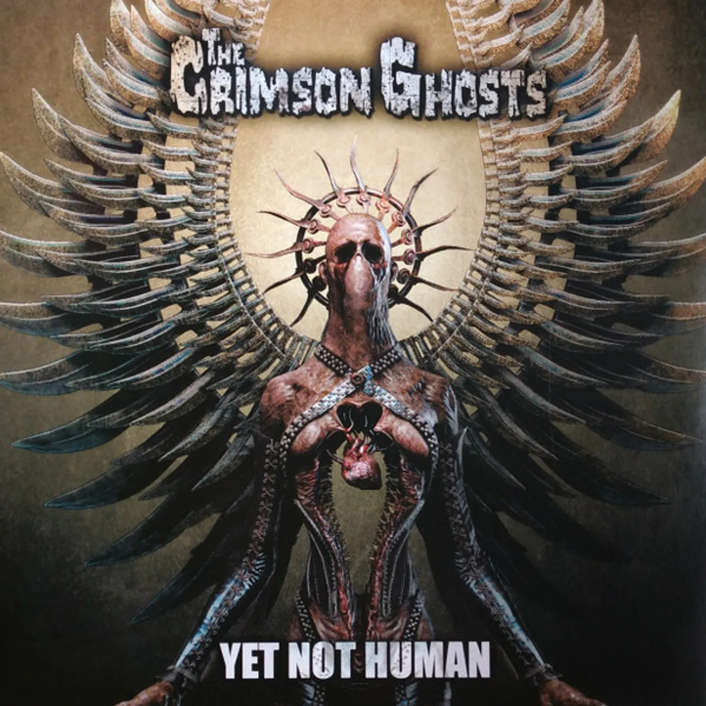 The Crimson Ghosts NOT YET HUMAN Vinyl Record
