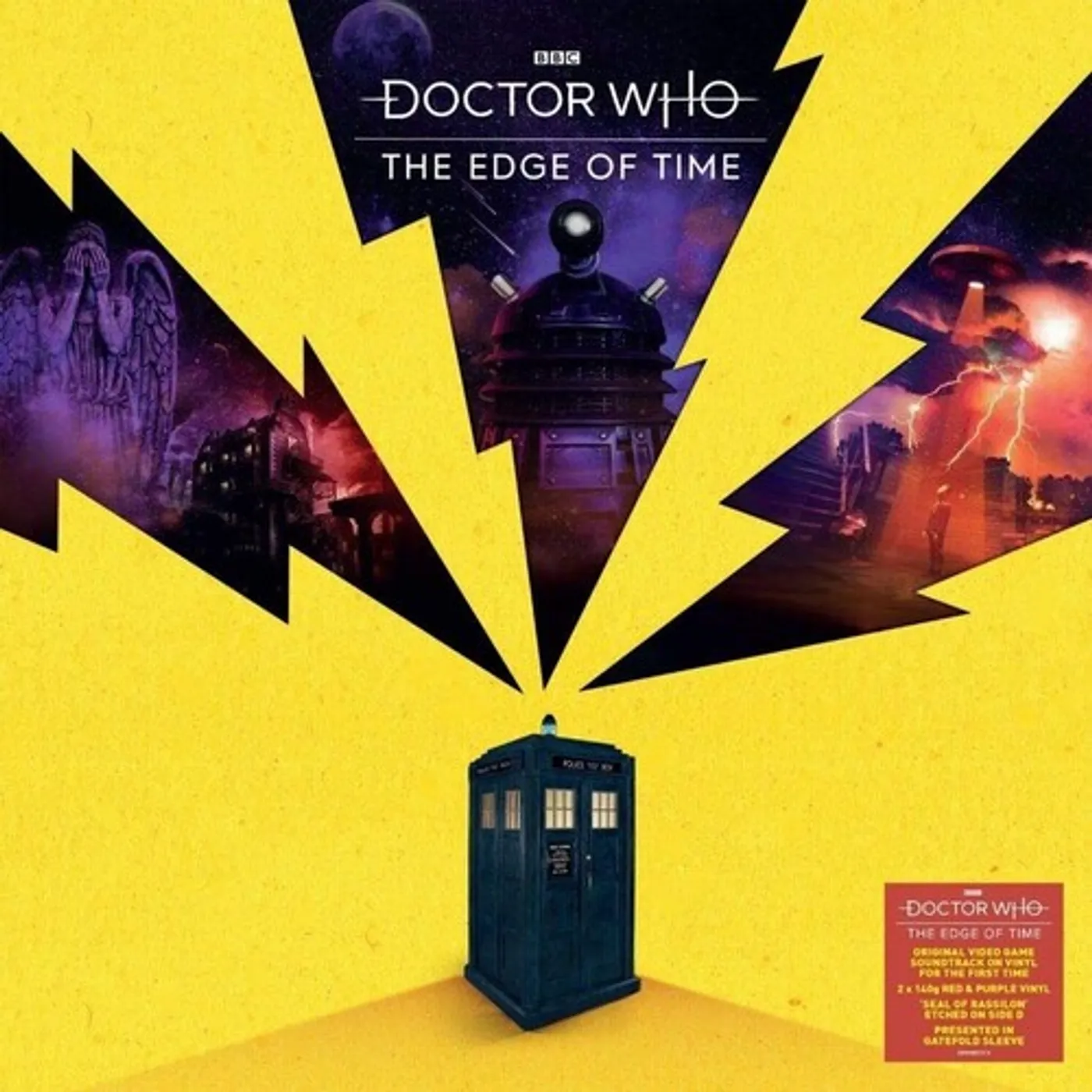 Doctor Who EDGE OF TIME / Original Soundtrack Vinyl Record
