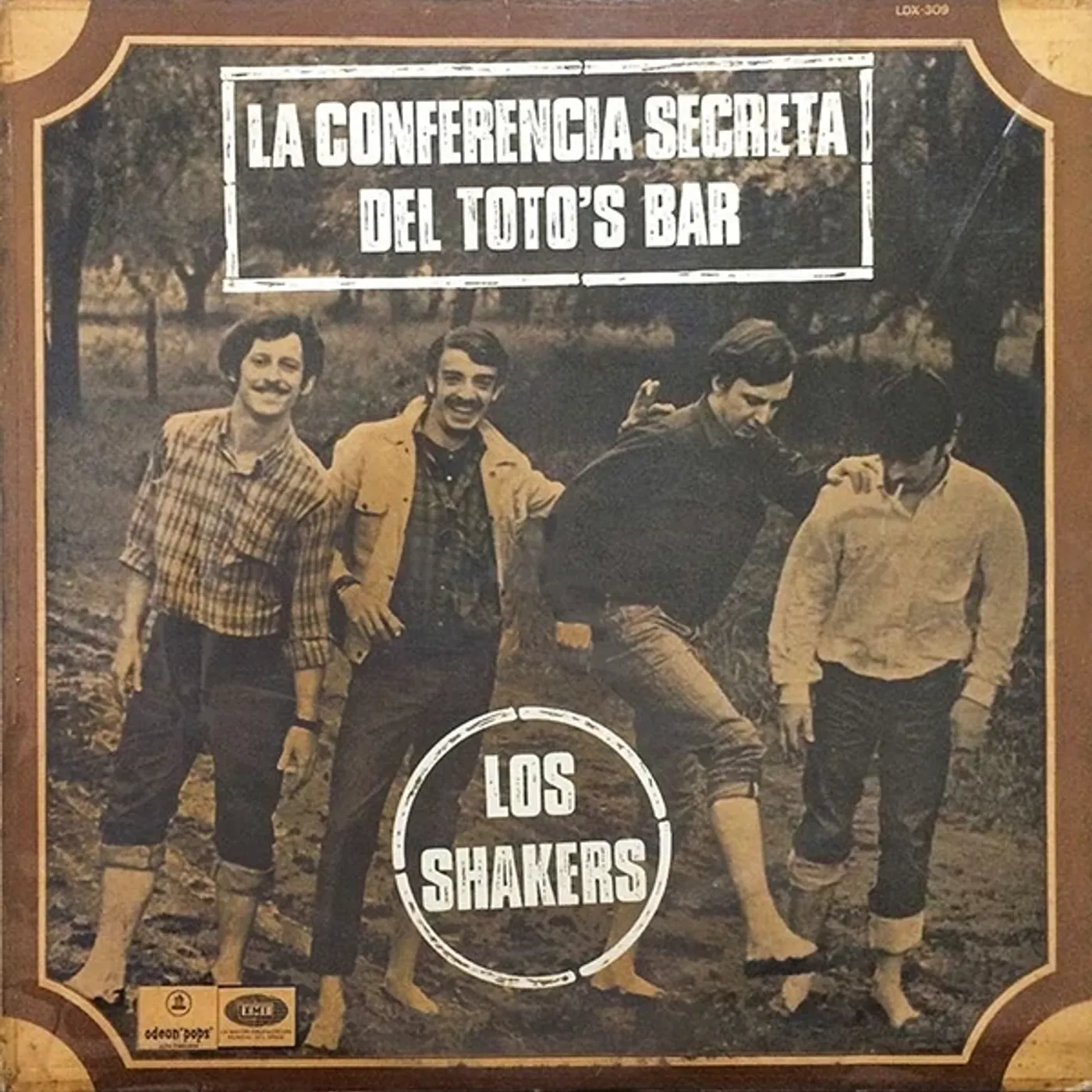 Los Shakers La Conferencia Secreta Del Toto'S Bar Vinyl Record