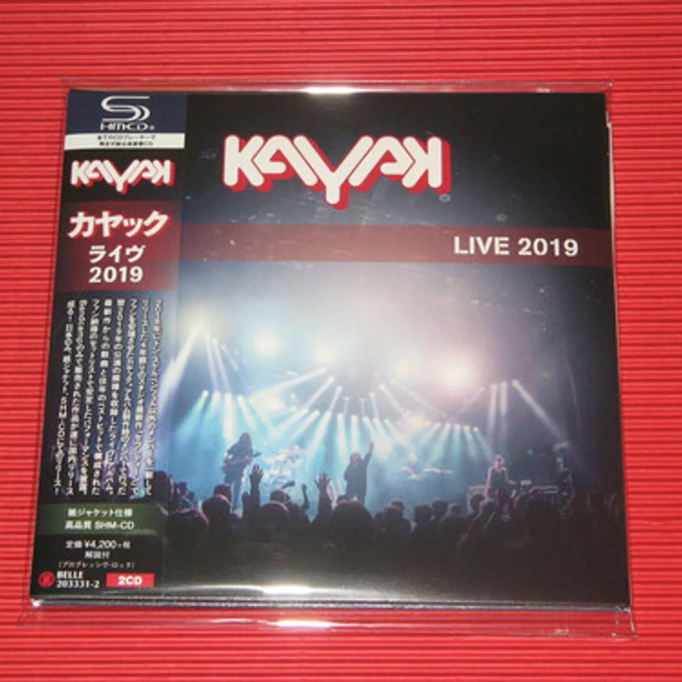 Kayak LIVE 2019 CD
